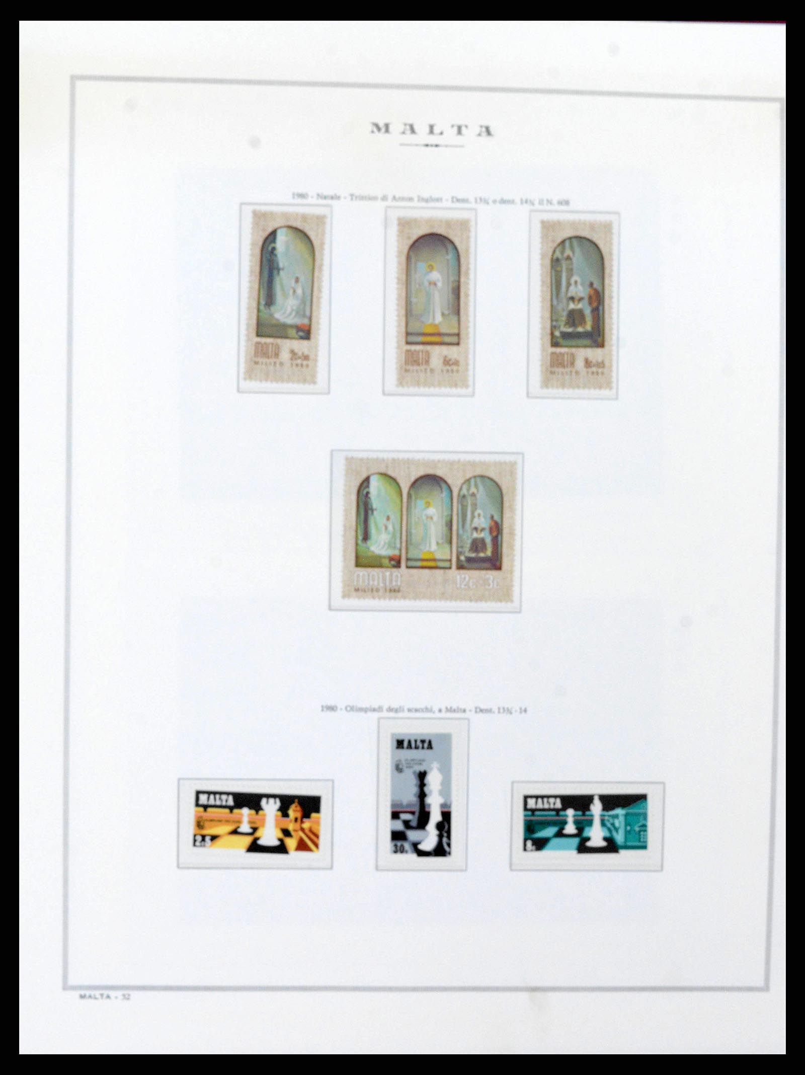 38262 0021 - Stamp collection 38262 Malta 1975-1998.