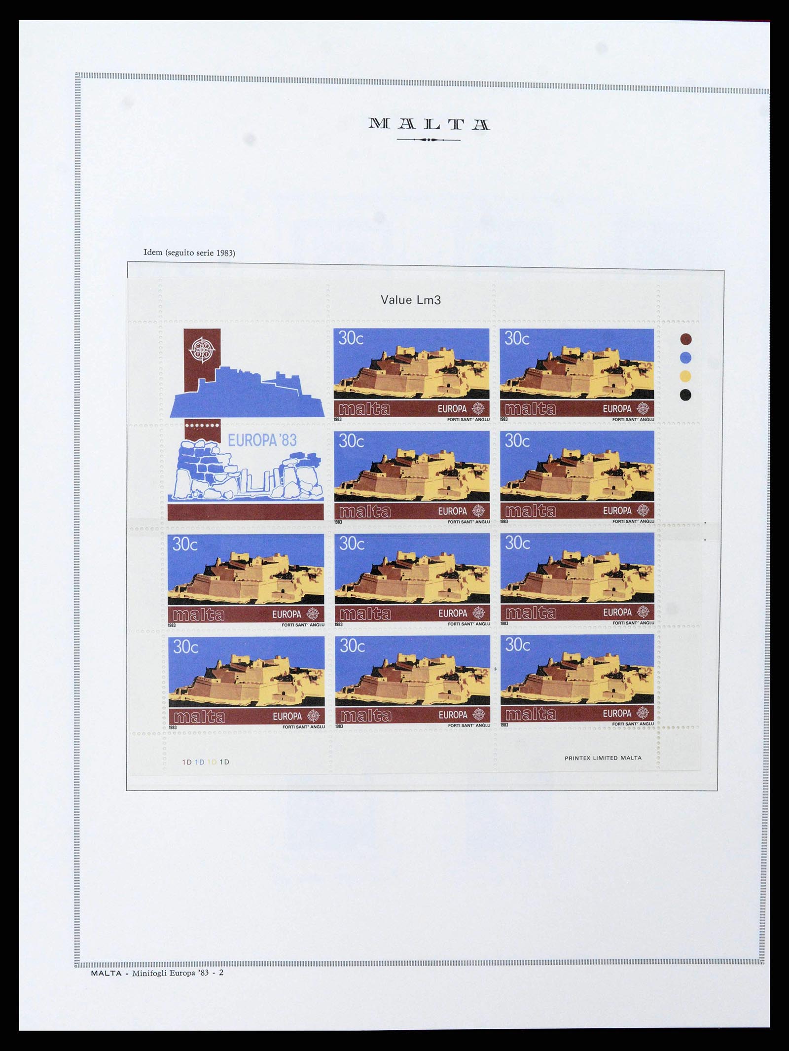 38262 0032 - Stamp collection 38262 Malta 1975-1998.