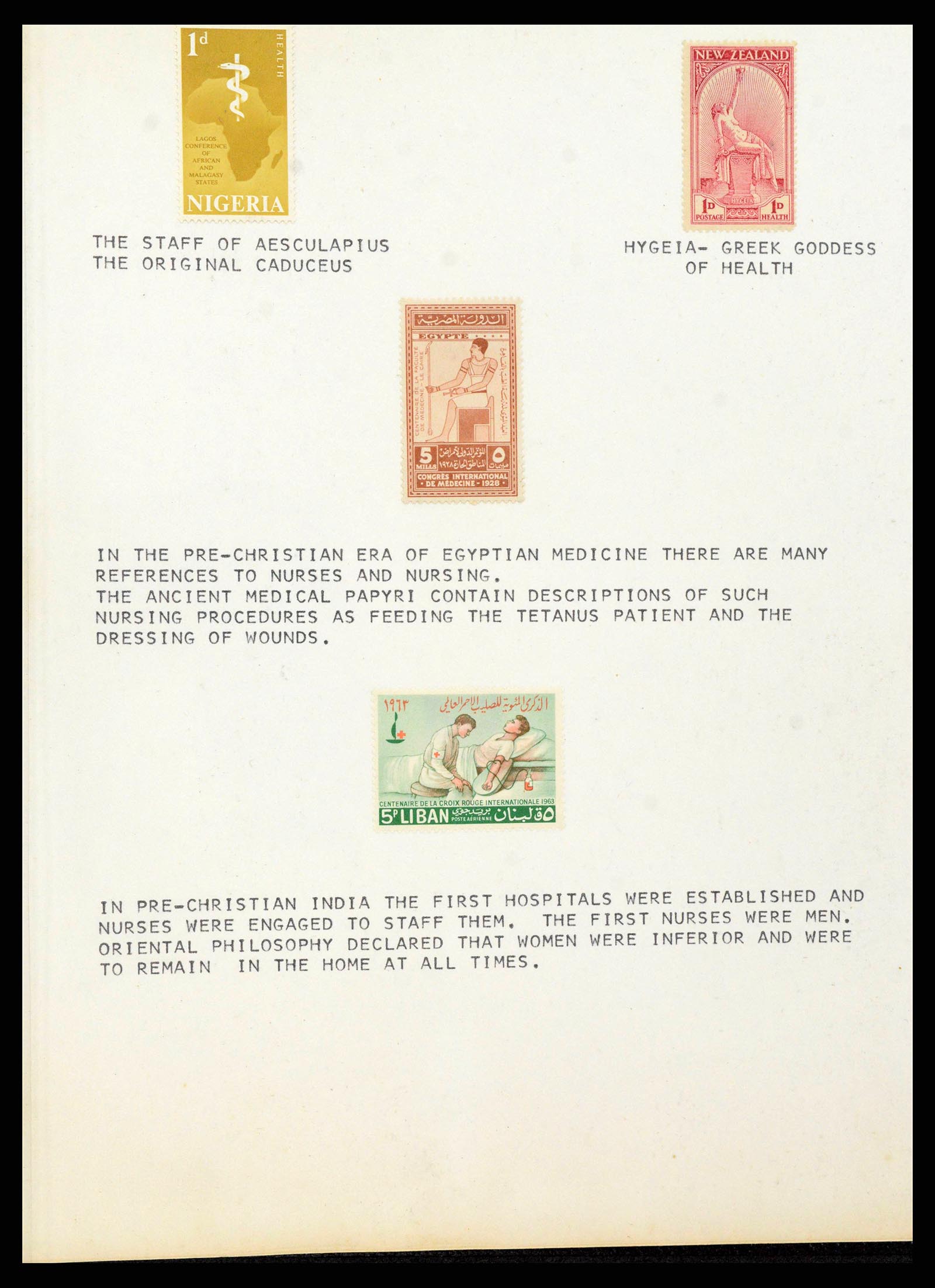 38266 0002 - Stamp collection 38266 Theme Red Cross 1920-1970.