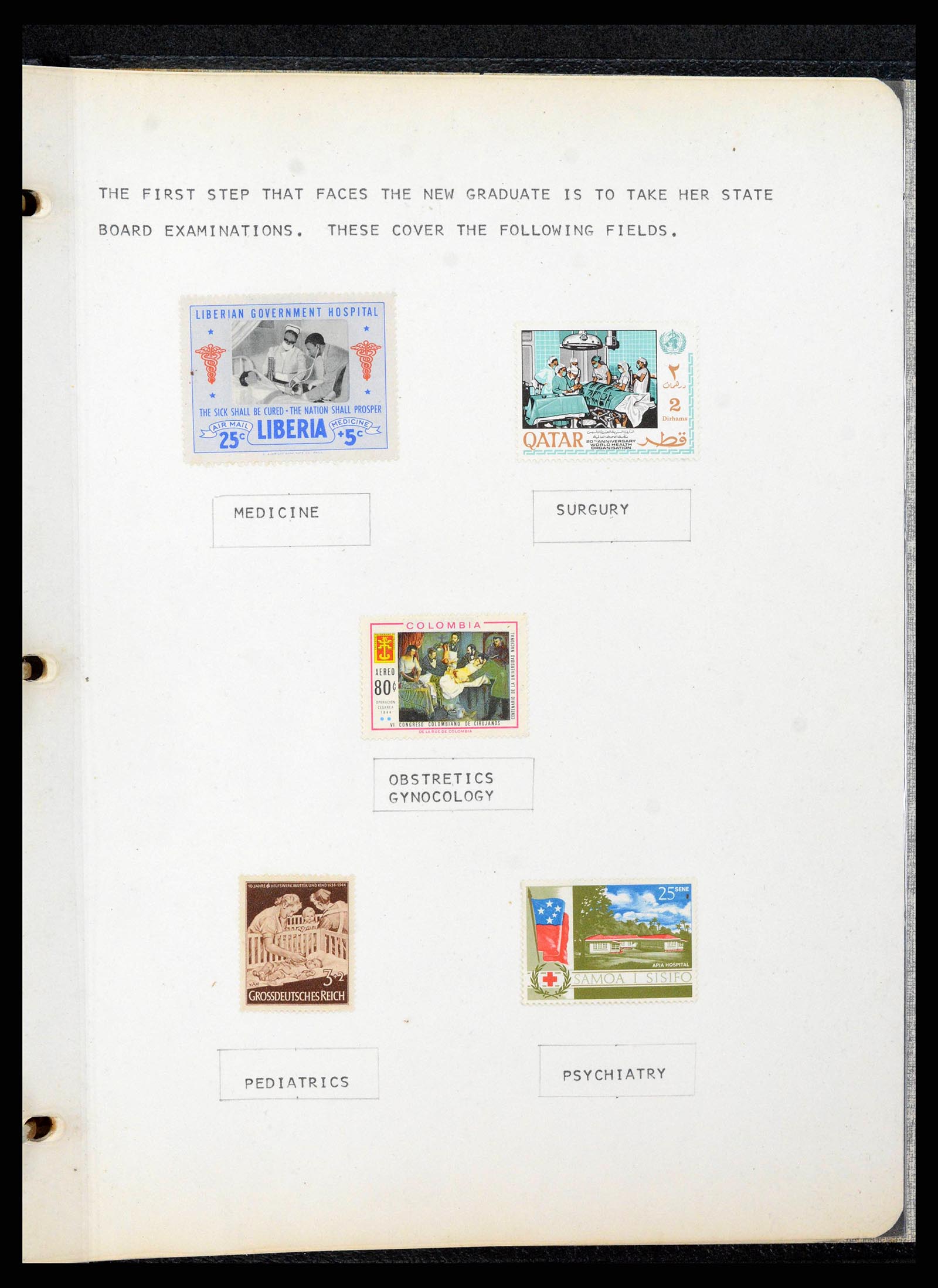 38266 0010 - Stamp collection 38266 Theme Red Cross 1920-1970.