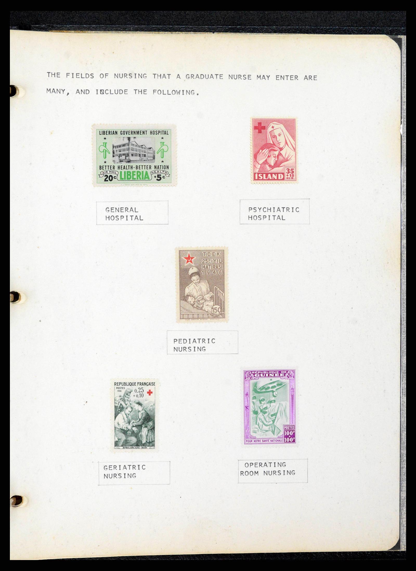 38266 0011 - Stamp collection 38266 Theme Red Cross 1920-1970.