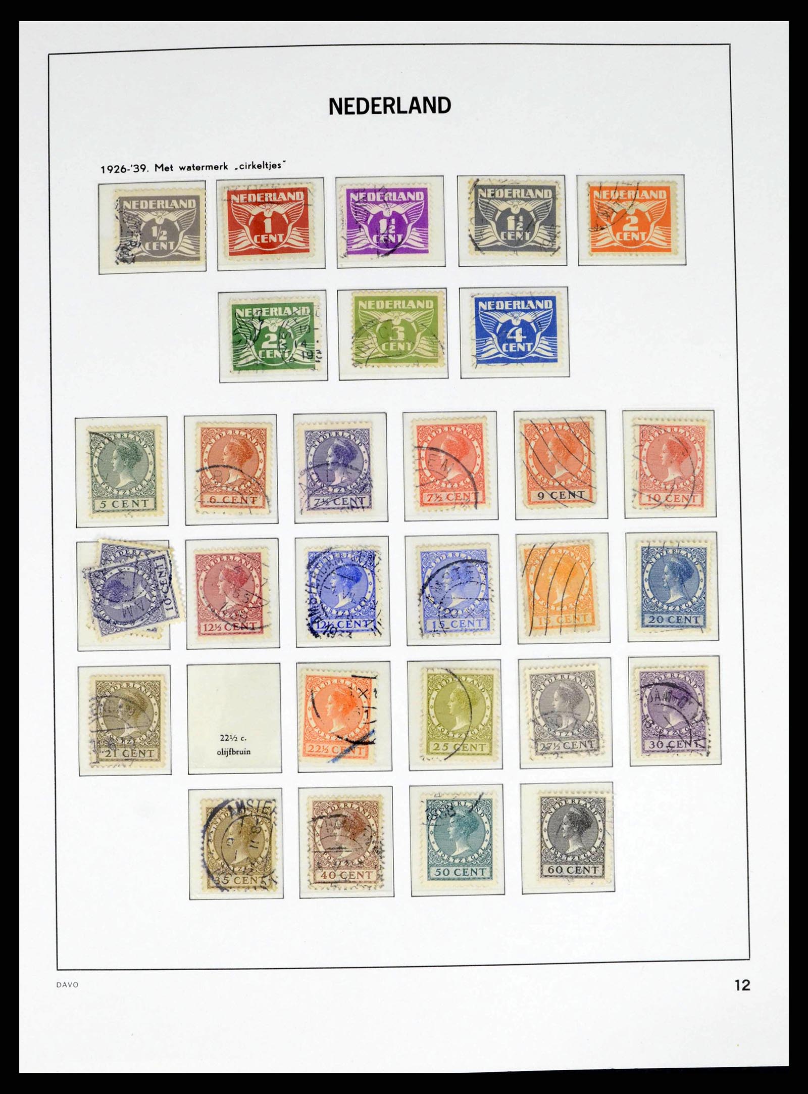 38268 0012 - Postzegelverzameling 38268 Nederland 1852-1986.