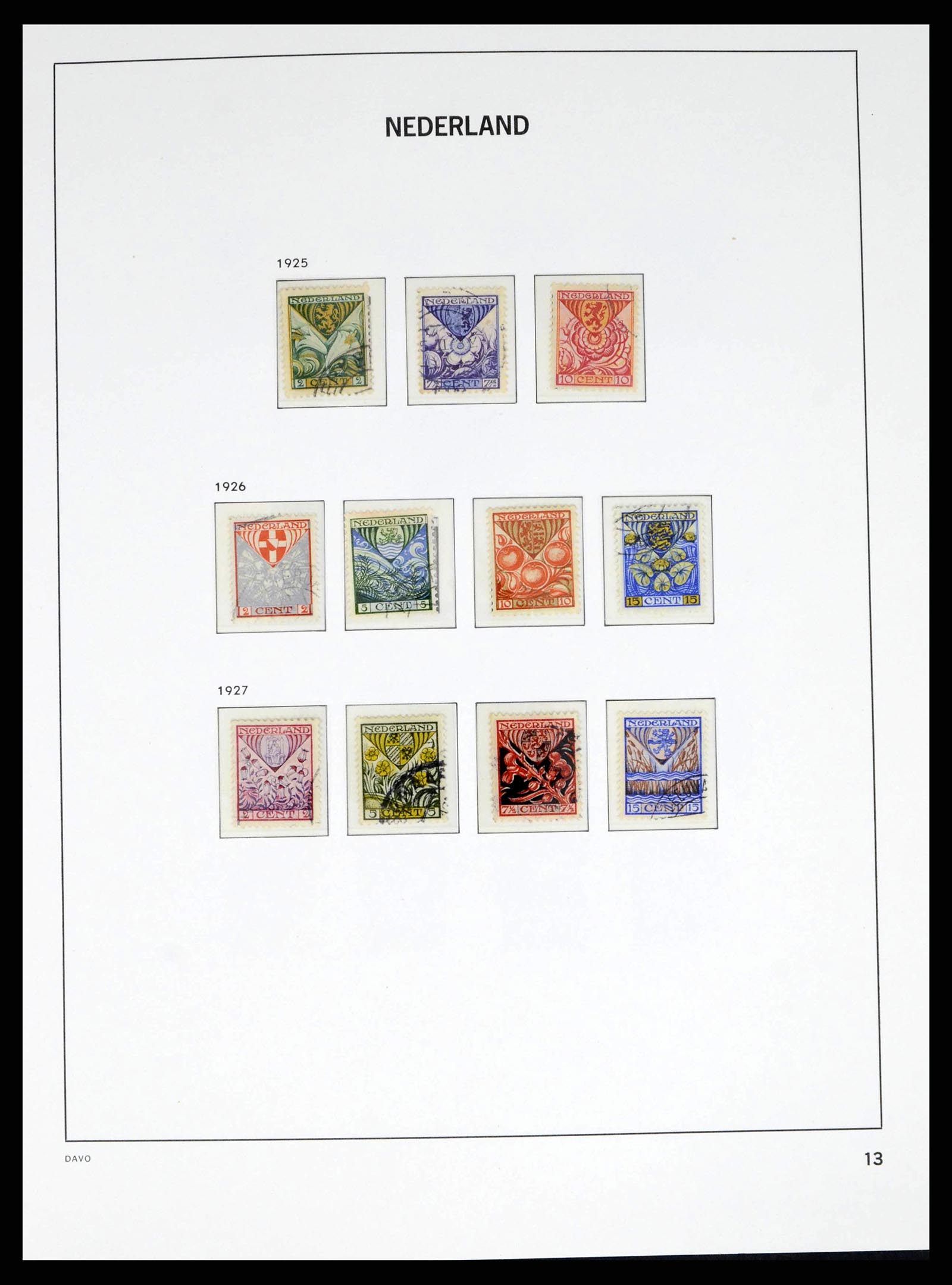 38268 0013 - Postzegelverzameling 38268 Nederland 1852-1986.