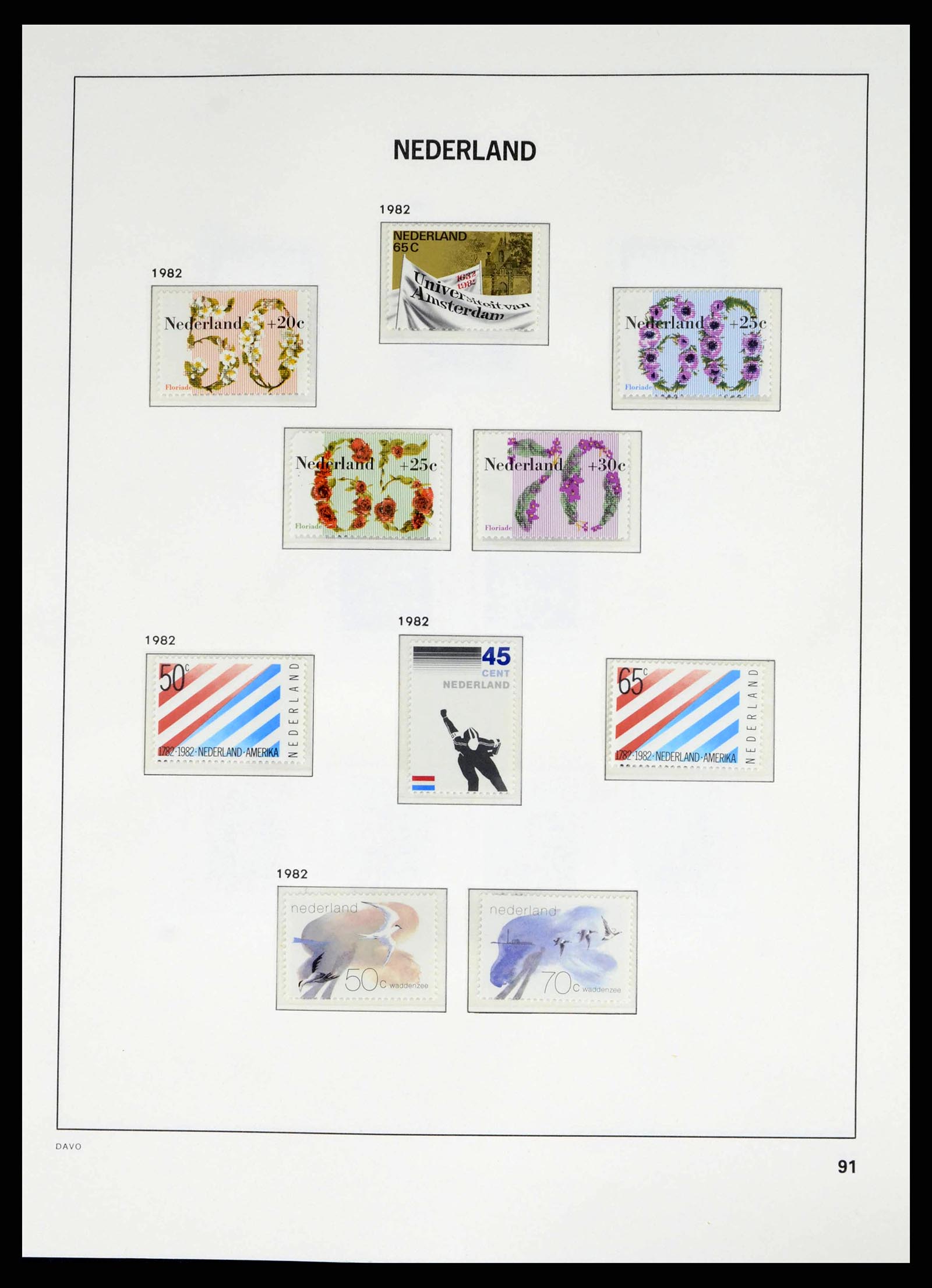 38268 0091 - Postzegelverzameling 38268 Nederland 1852-1986.