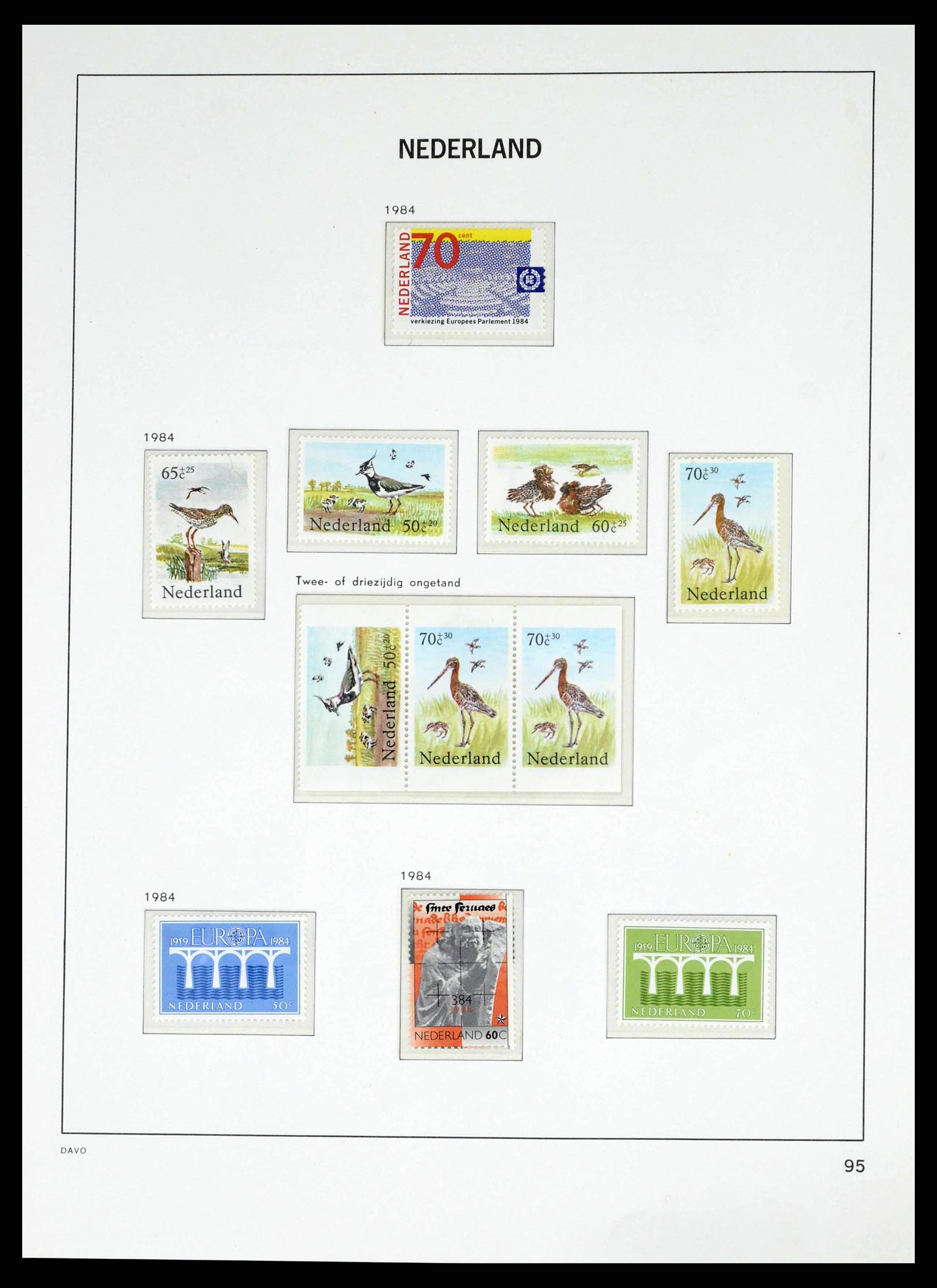38268 0095 - Postzegelverzameling 38268 Nederland 1852-1986.