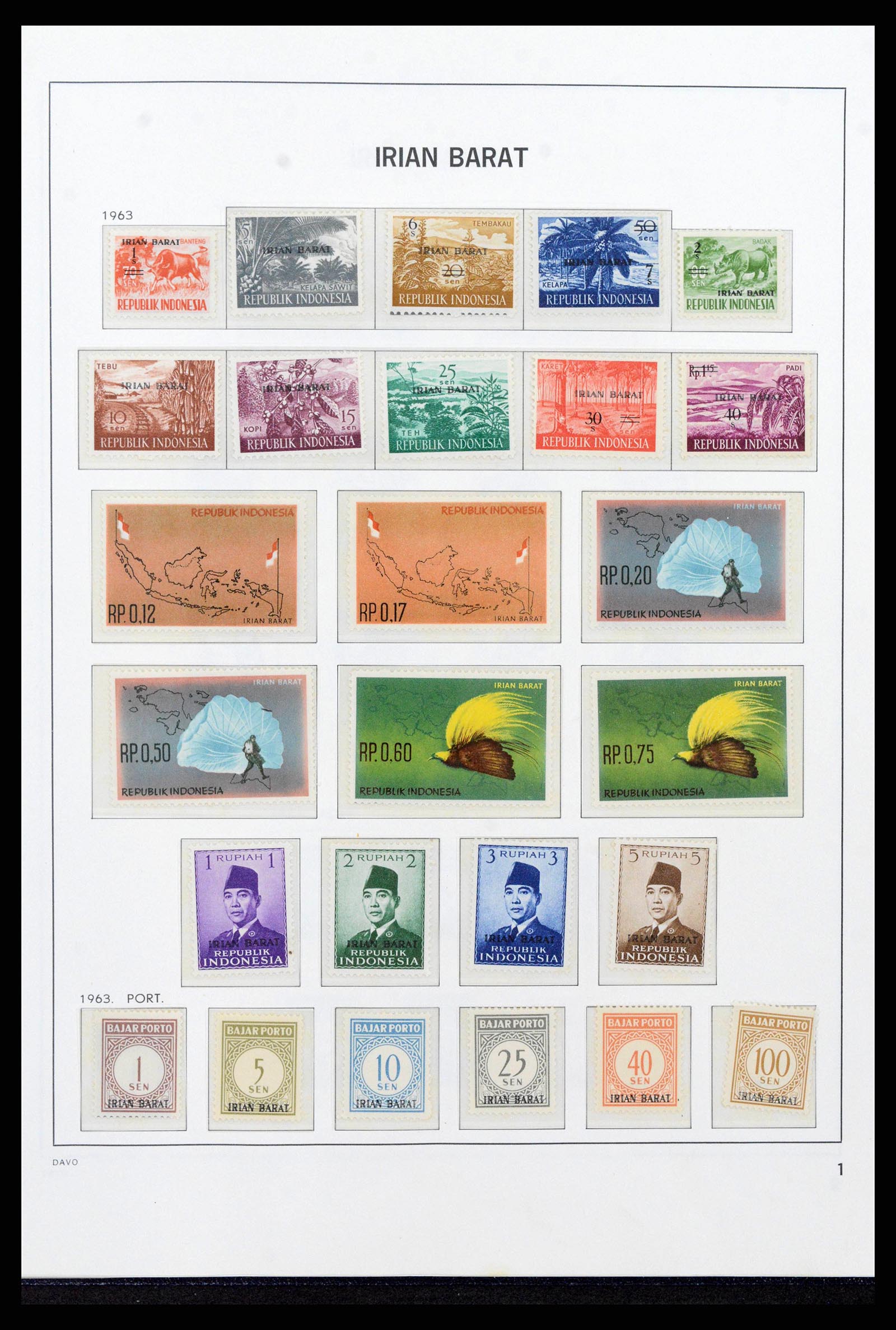 38272 0056 - Stamp collection 38272 Indonesia 1949-2009.
