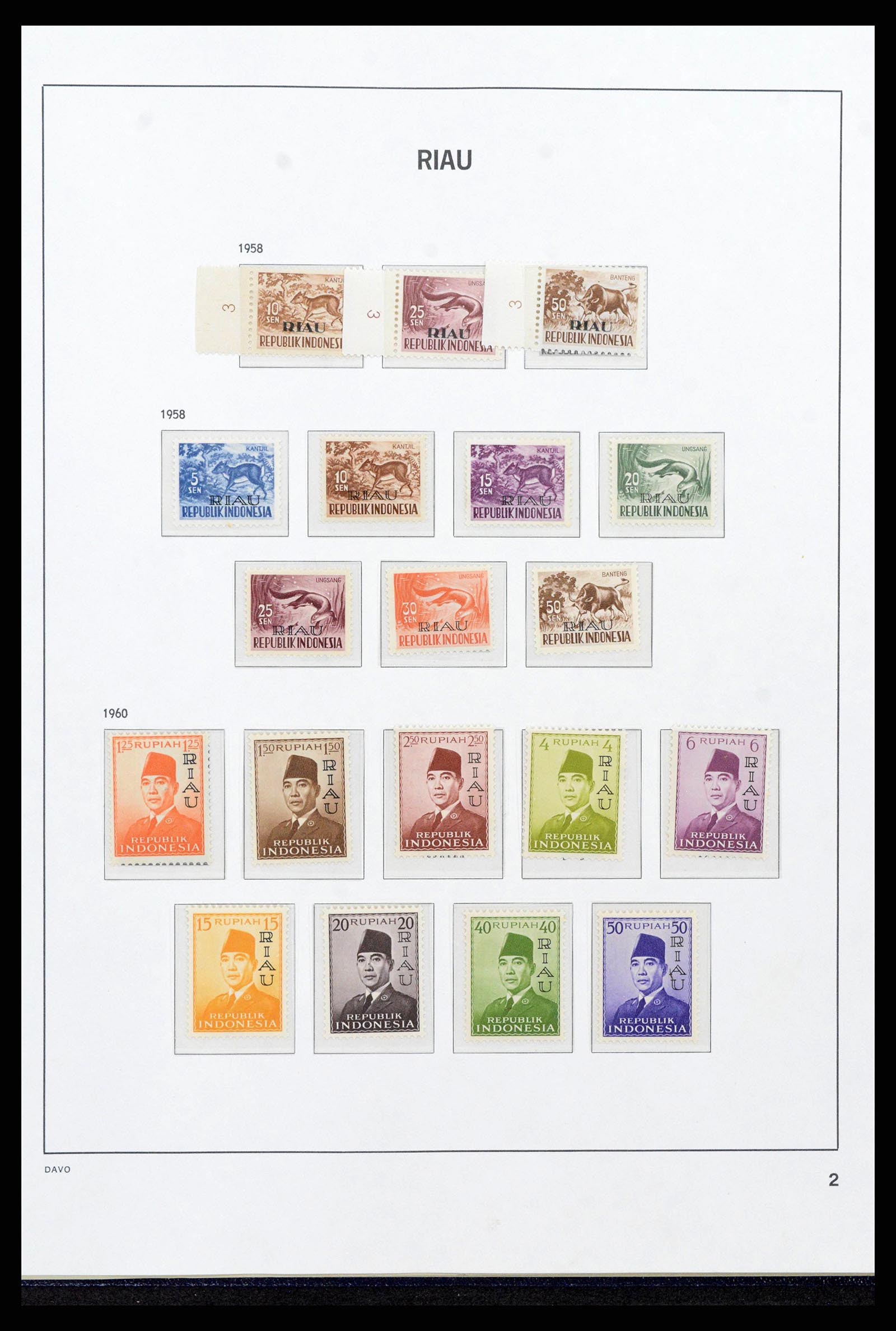 38272 0060 - Stamp collection 38272 Indonesia 1949-2009.