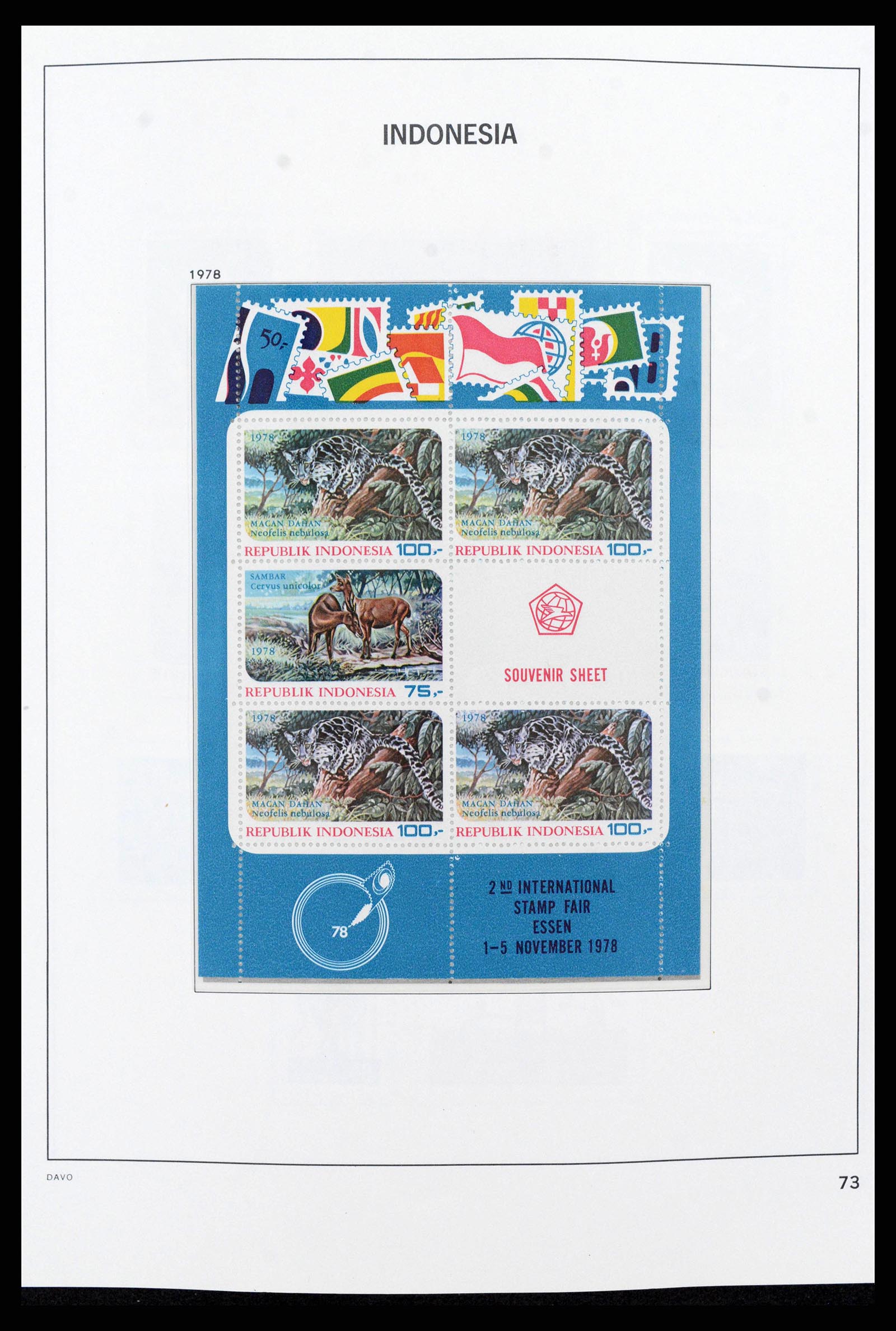 38272 0089 - Stamp collection 38272 Indonesia 1949-2009.