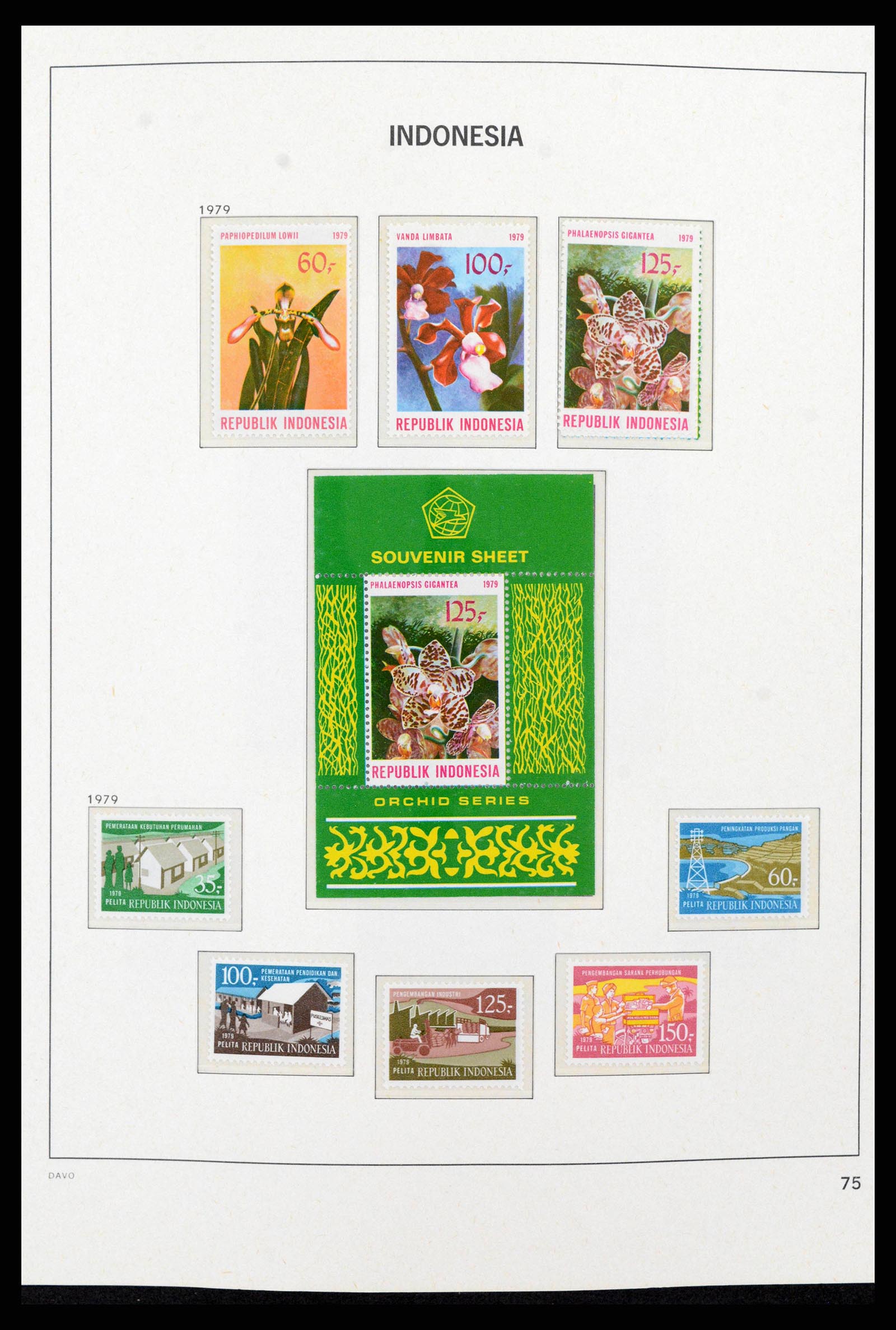 38272 0091 - Stamp collection 38272 Indonesia 1949-2009.