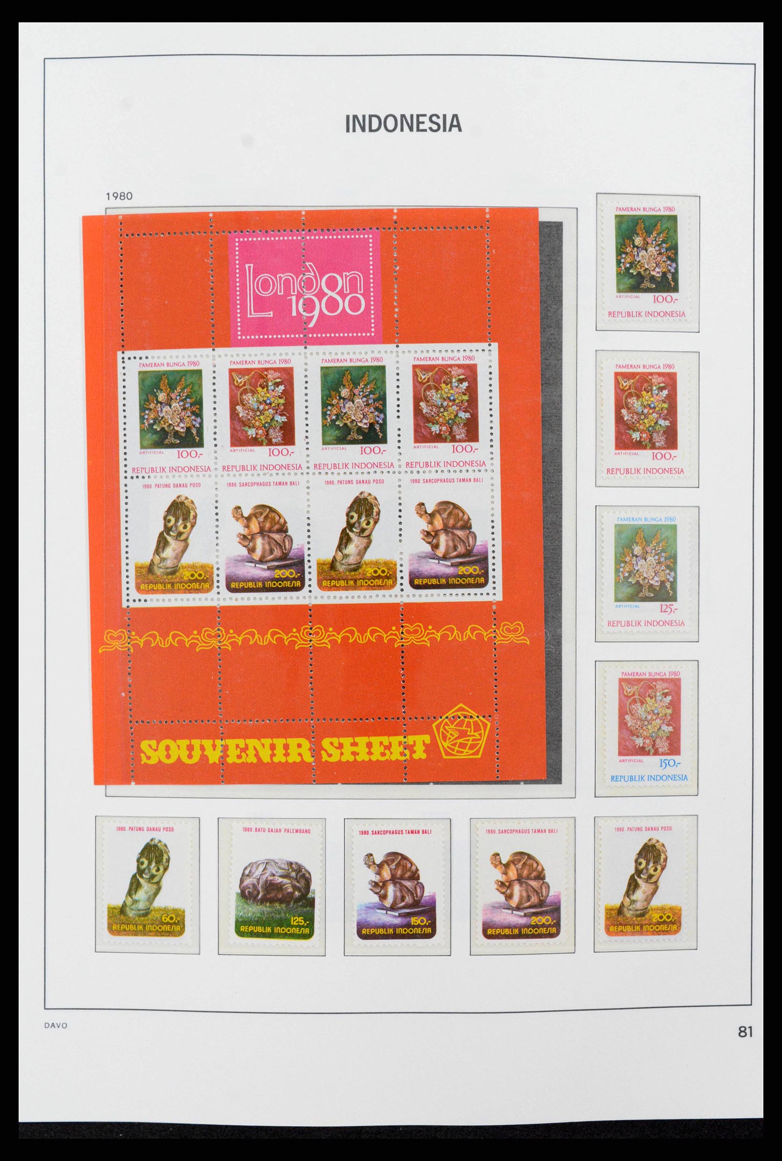 38272 0097 - Stamp collection 38272 Indonesia 1949-2009.