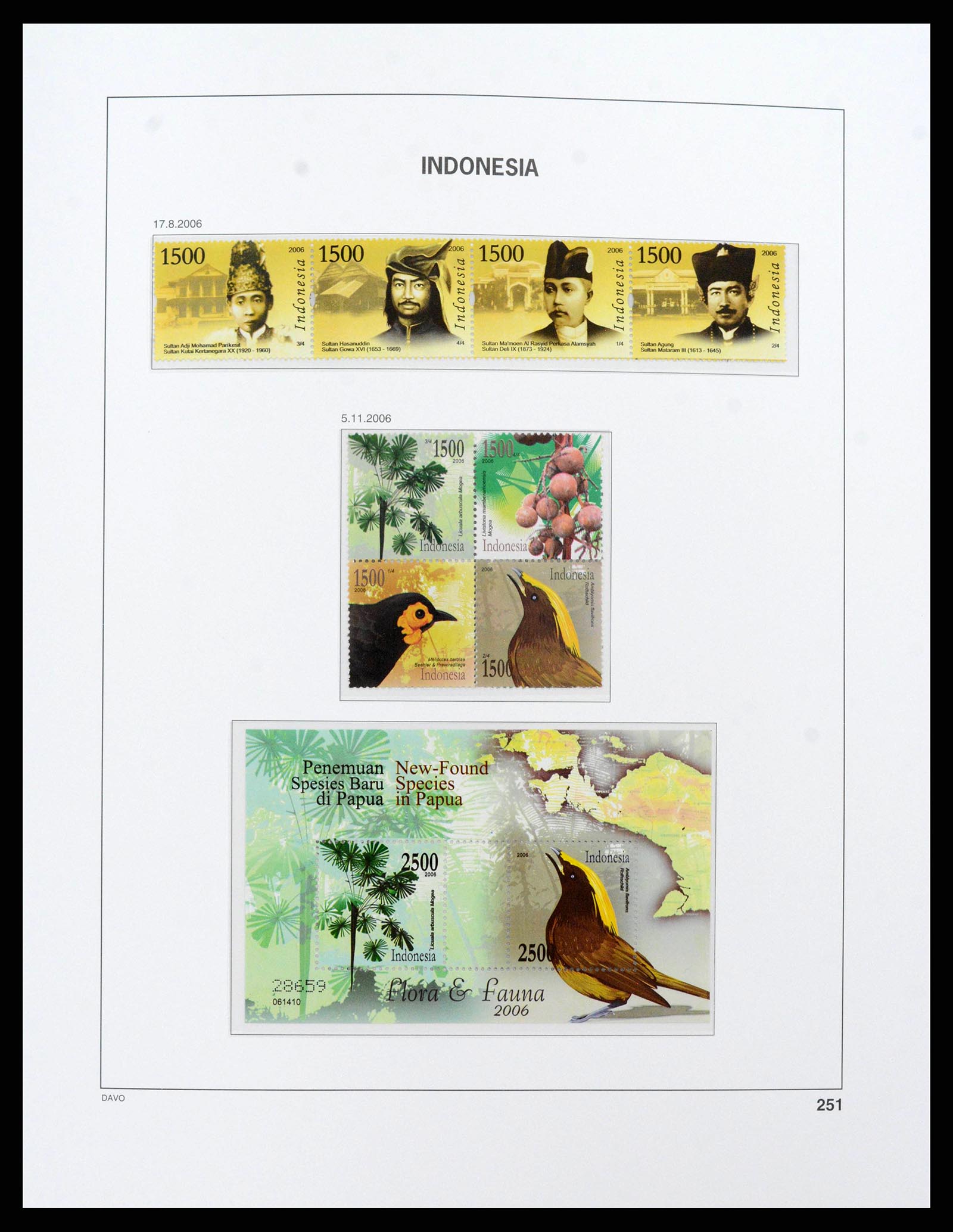 38272 0272 - Stamp collection 38272 Indonesia 1949-2009.
