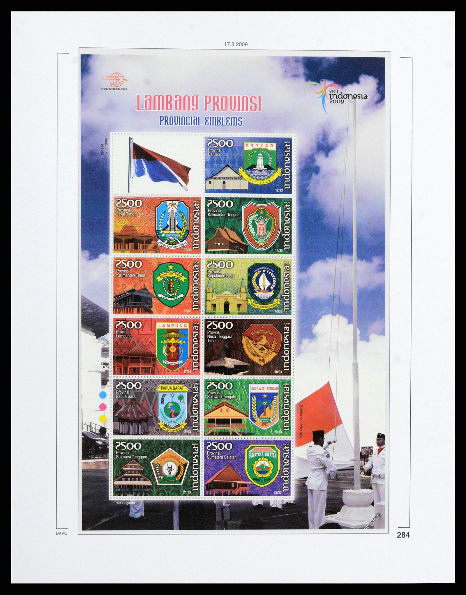 38272 0305 - Stamp collection 38272 Indonesia 1949-2009.