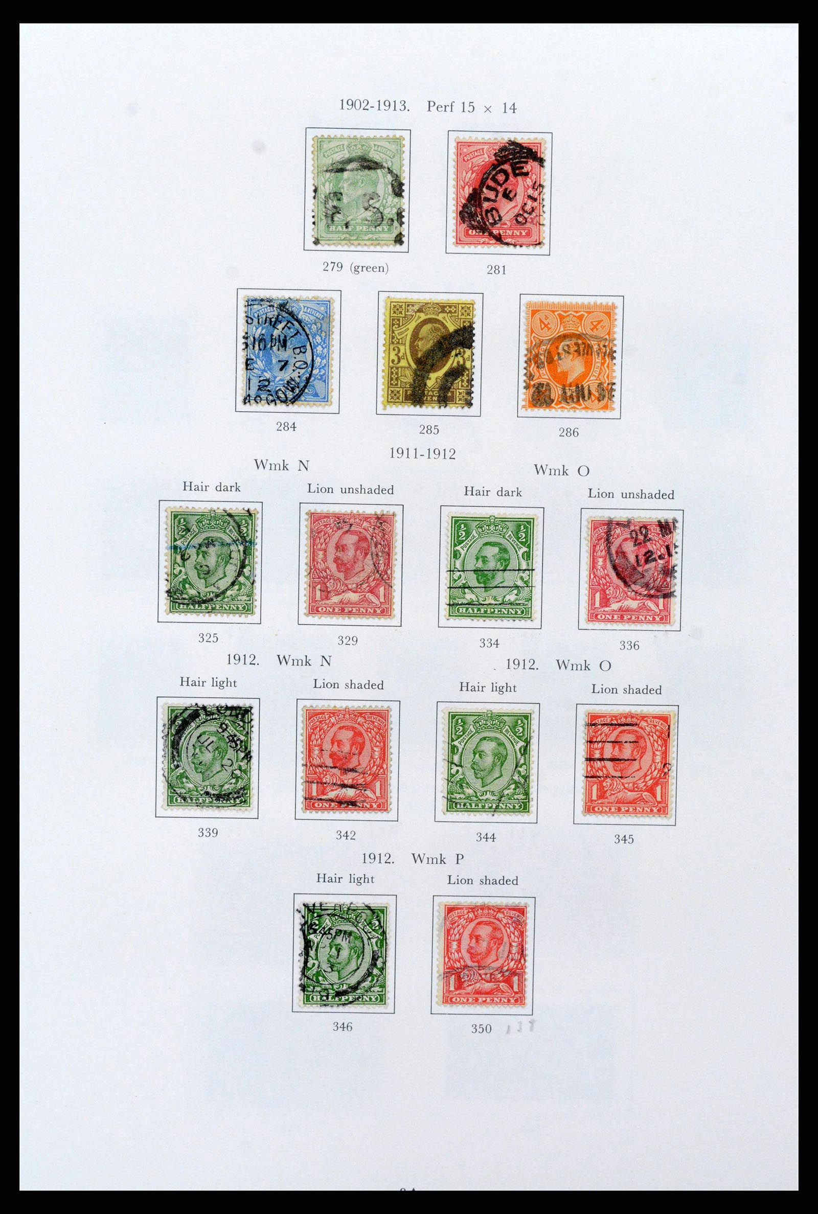 38275 0008 - Stamp collection 38275 Great Britain 1840-1983.