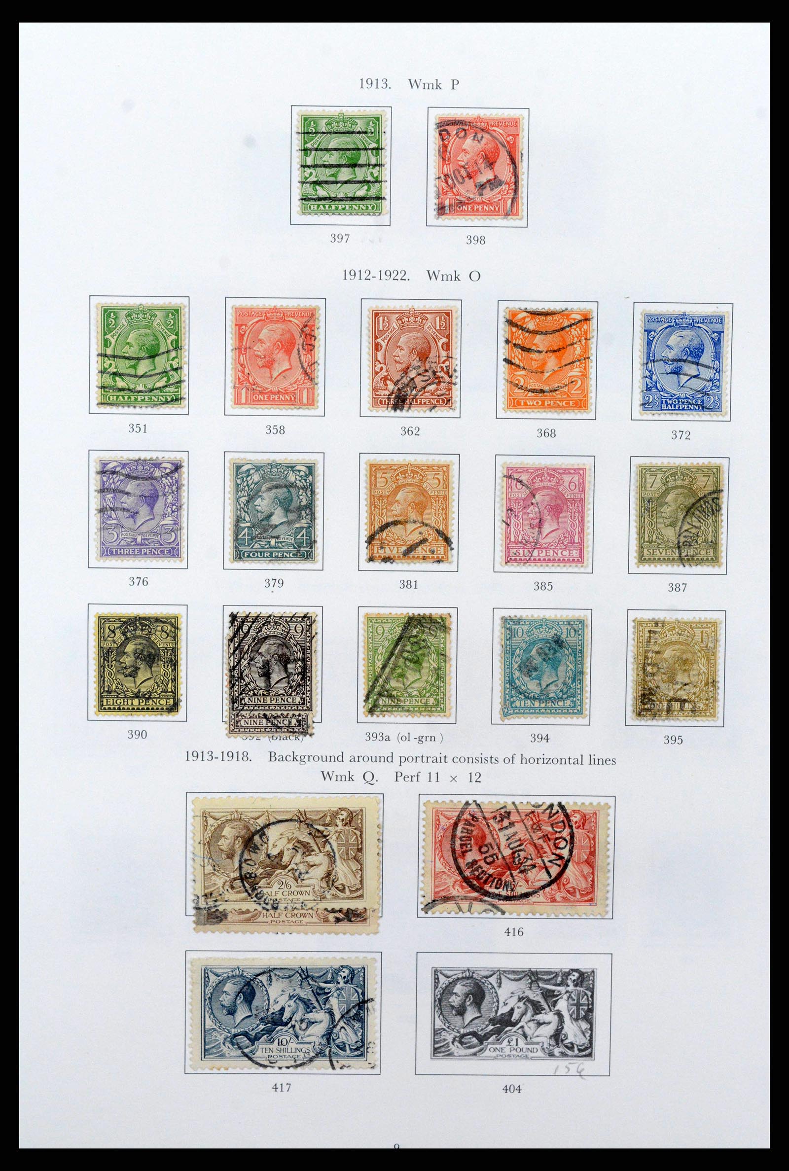 38275 0009 - Postzegelverzameling 38275 Engeland 1840-1983.