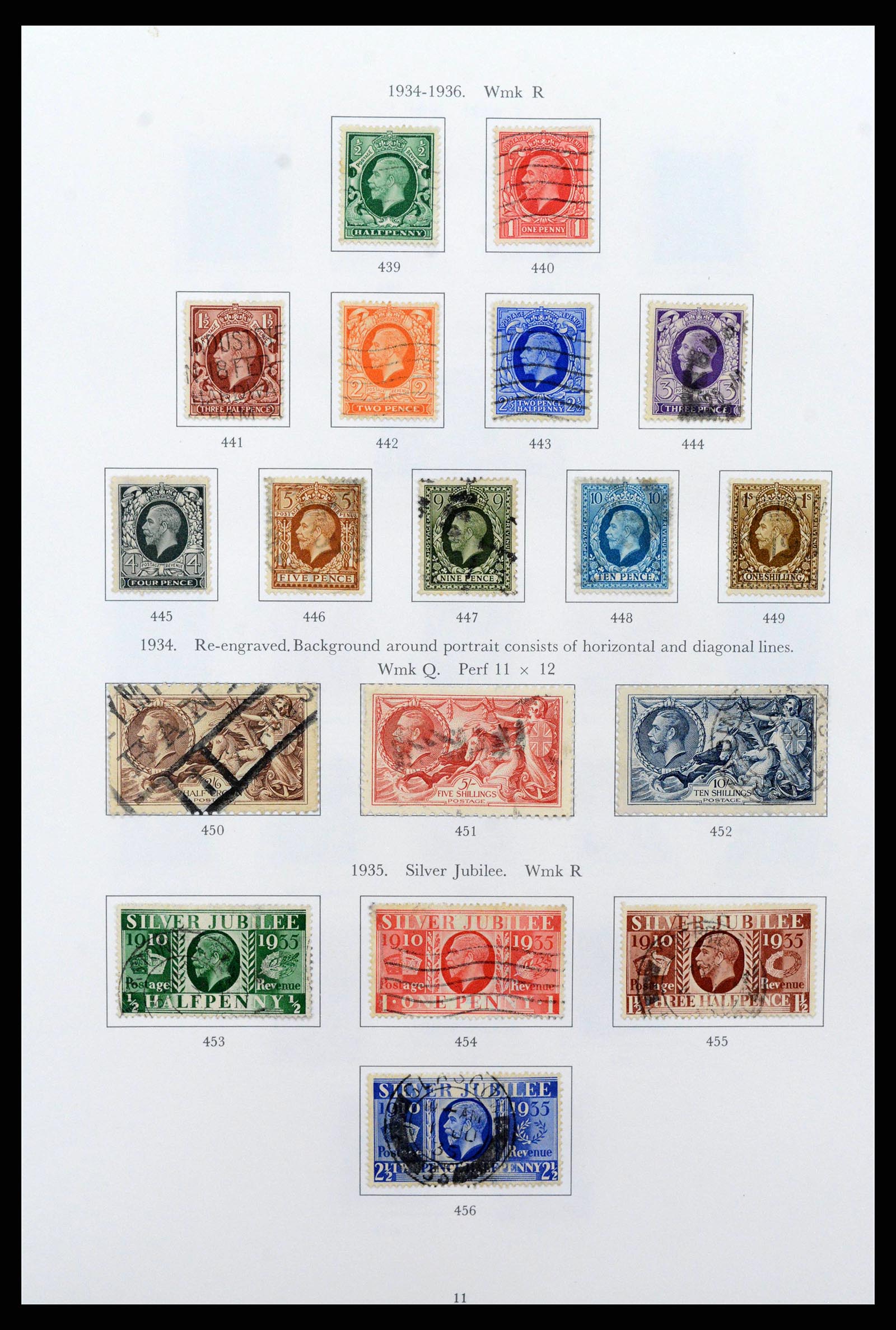 38275 0011 - Postzegelverzameling 38275 Engeland 1840-1983.