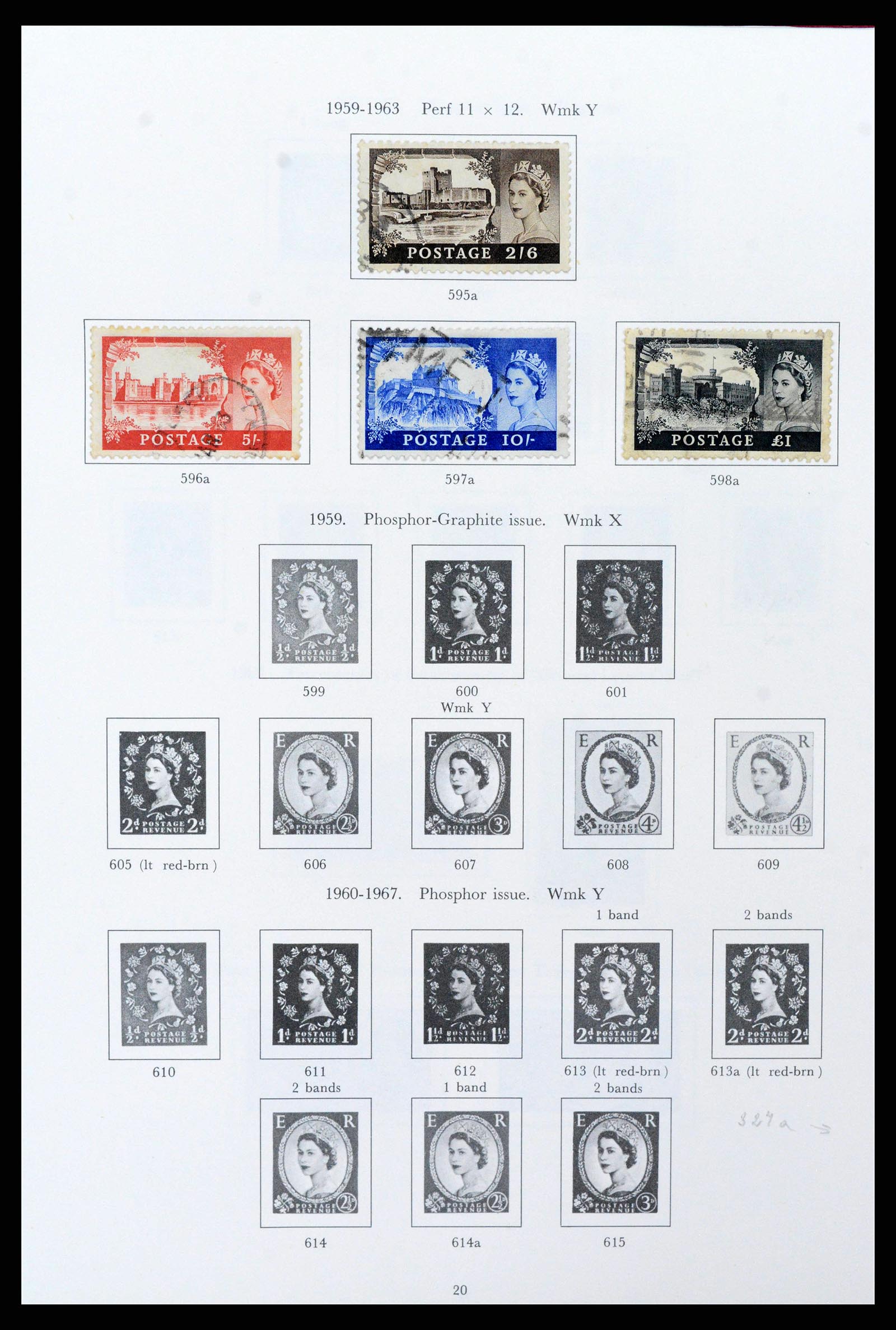 38275 0020 - Postzegelverzameling 38275 Engeland 1840-1983.
