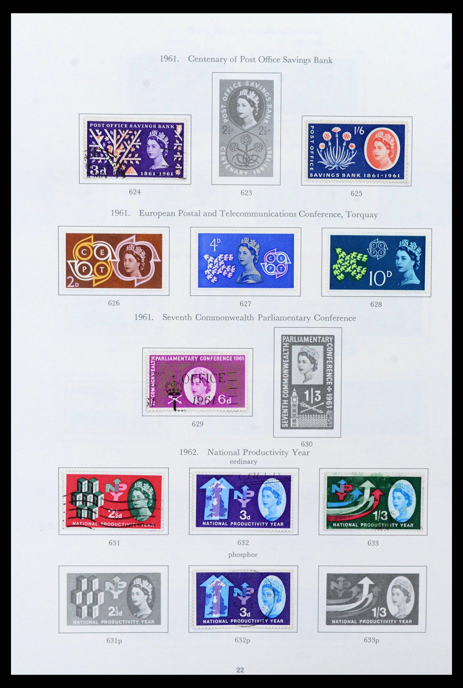 38275 0022 - Stamp collection 38275 Great Britain 1840-1983.