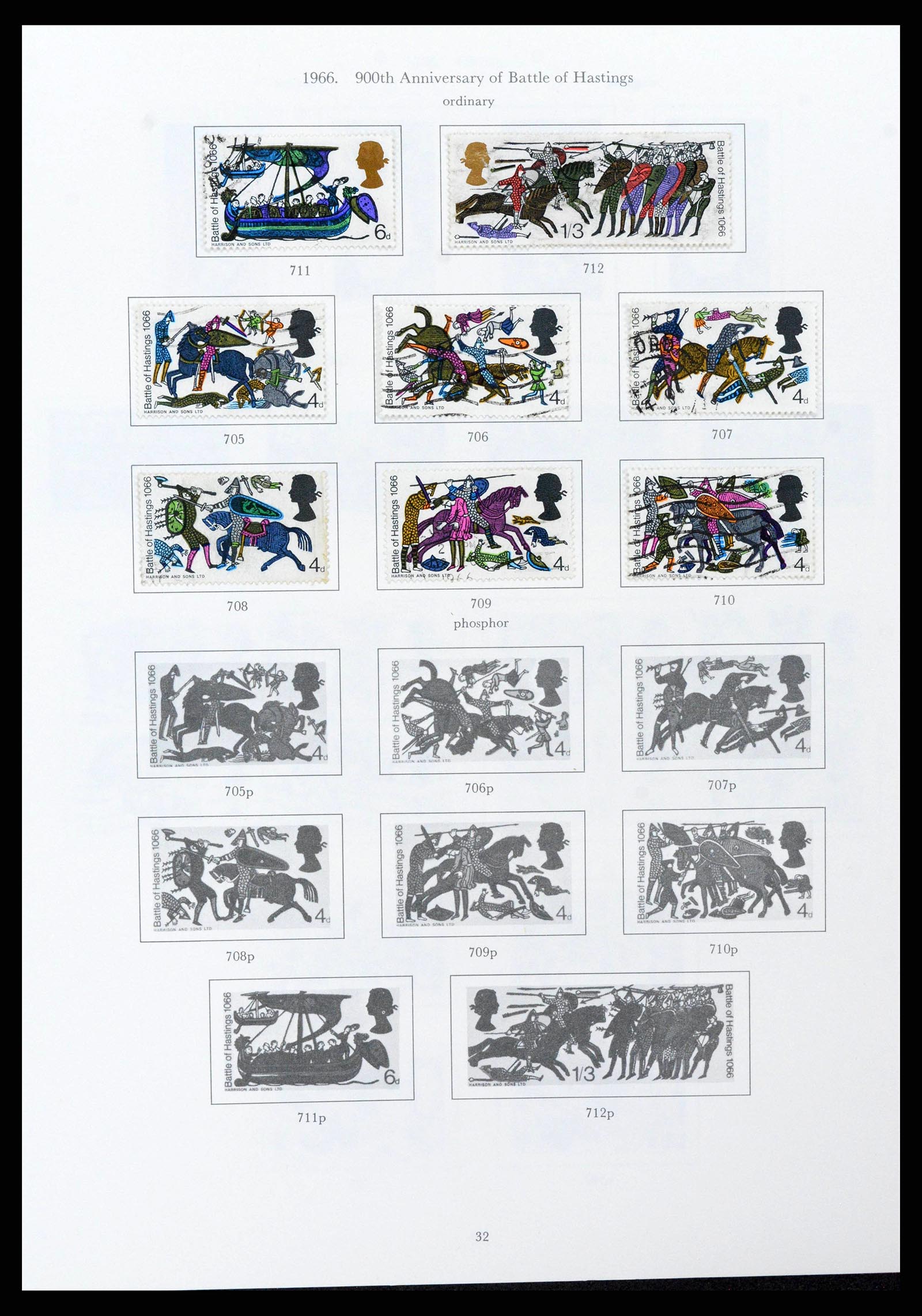 38275 0032 - Stamp collection 38275 Great Britain 1840-1983.