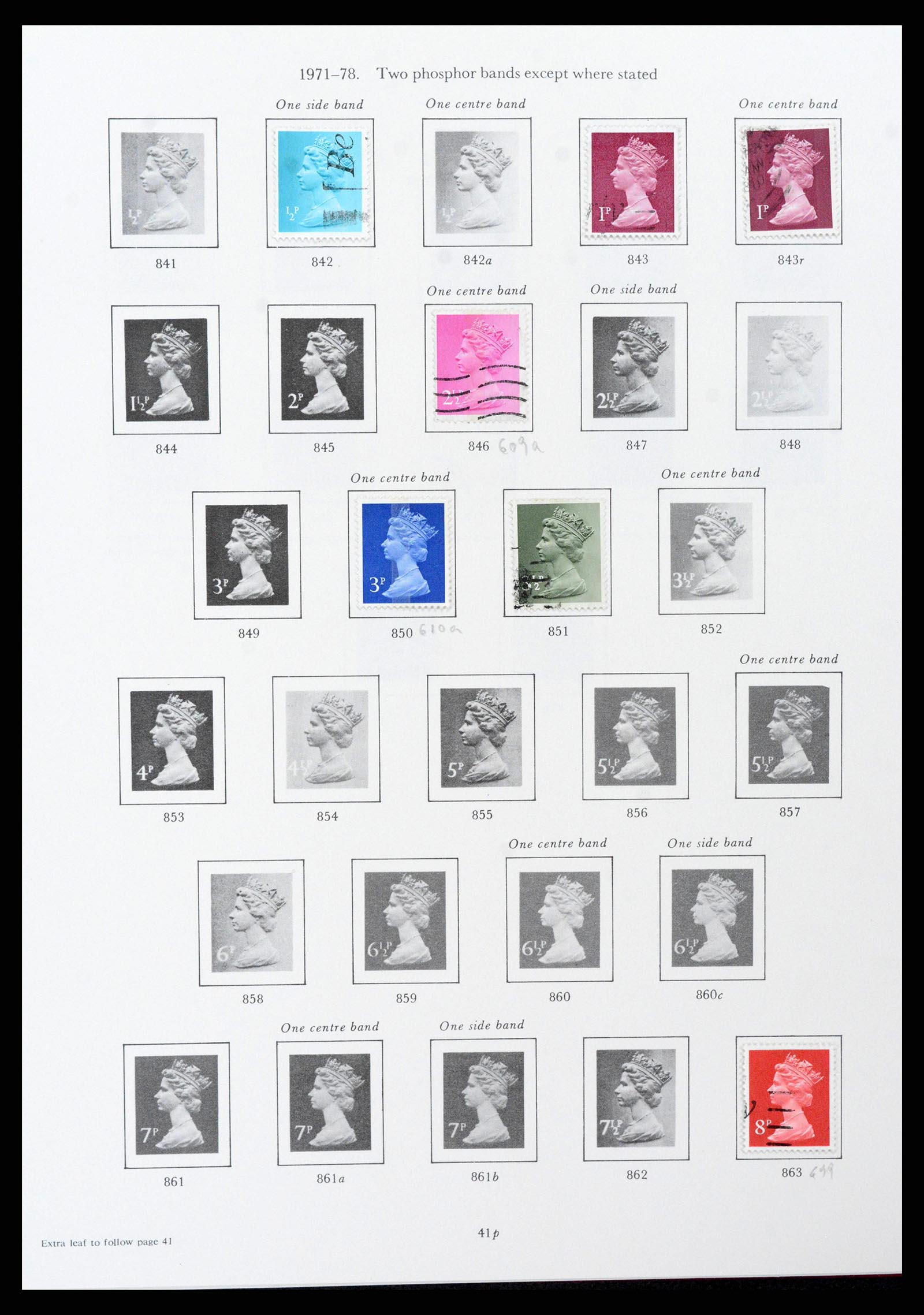 38275 0043 - Stamp collection 38275 Great Britain 1840-1983.