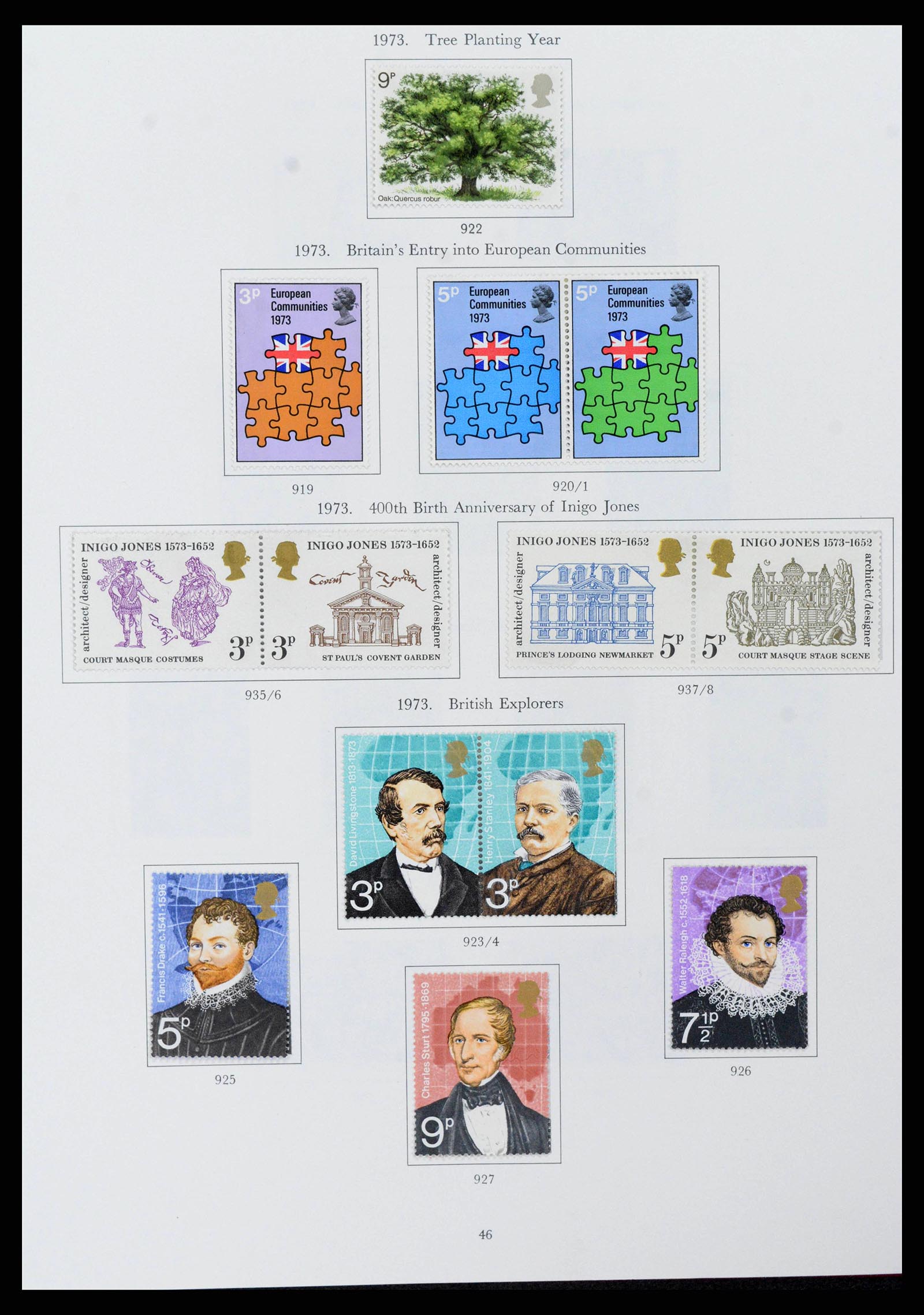 38275 0048 - Stamp collection 38275 Great Britain 1840-1983.