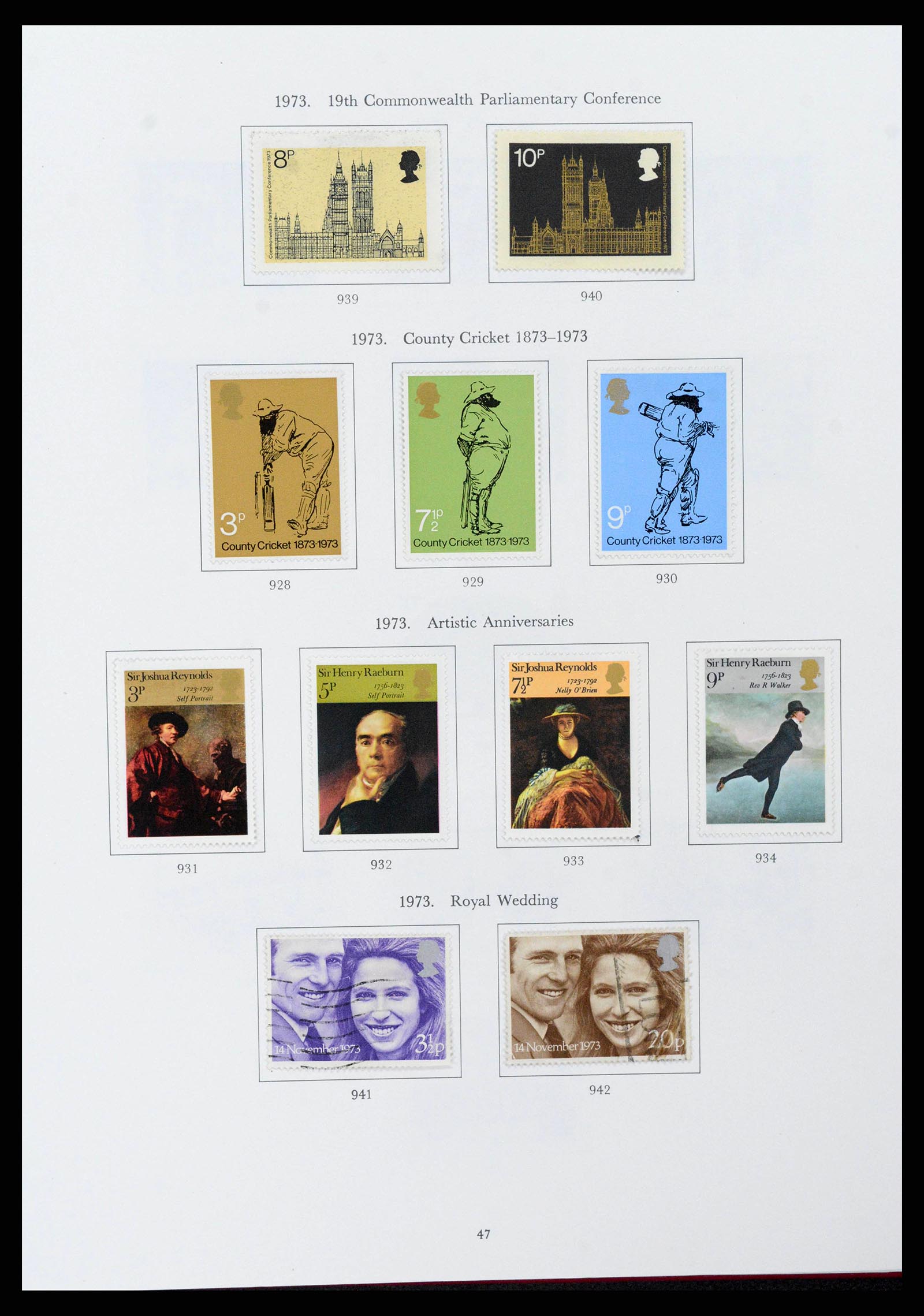 38275 0049 - Postzegelverzameling 38275 Engeland 1840-1983.