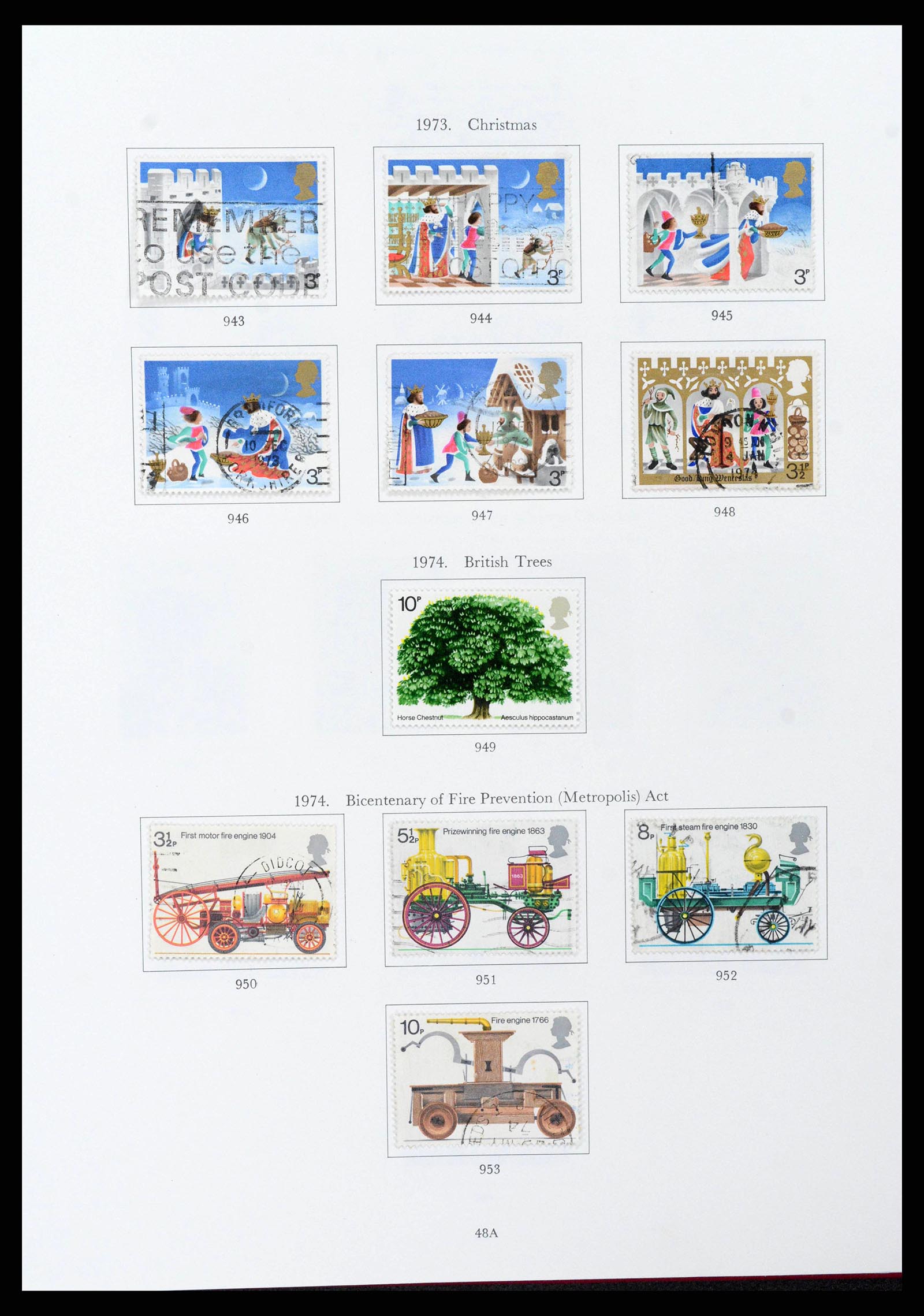 38275 0050 - Postzegelverzameling 38275 Engeland 1840-1983.