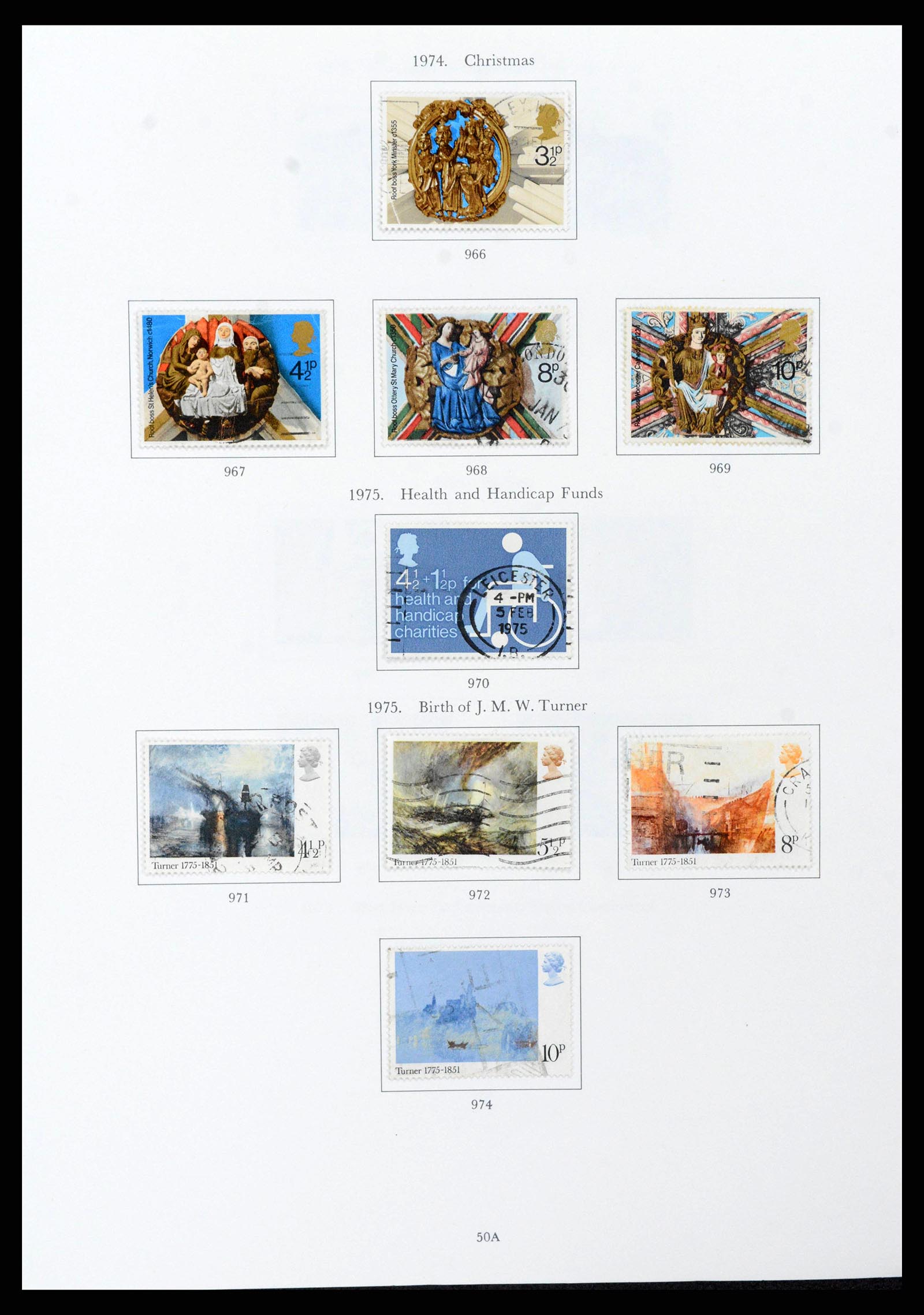 38275 0052 - Postzegelverzameling 38275 Engeland 1840-1983.