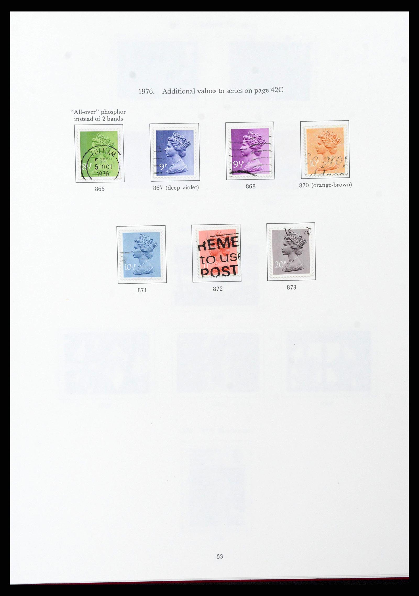 38275 0055 - Stamp collection 38275 Great Britain 1840-1983.