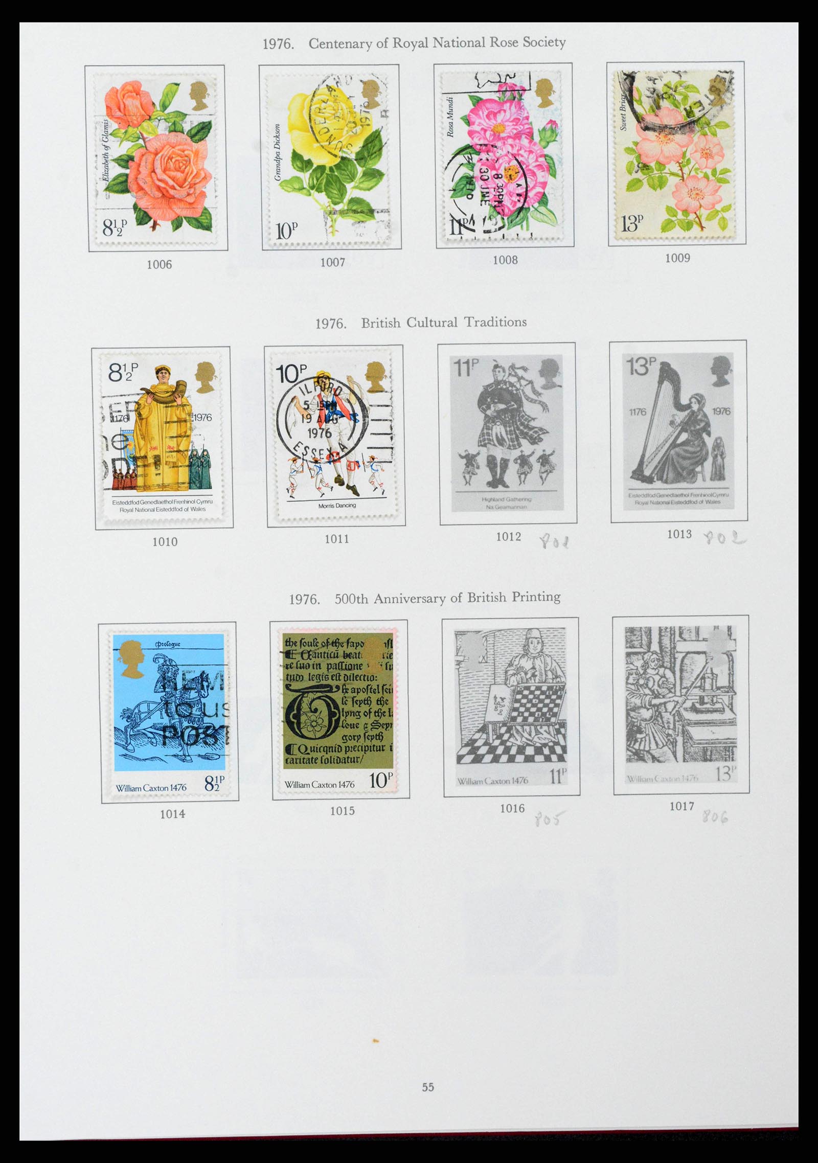 38275 0057 - Postzegelverzameling 38275 Engeland 1840-1983.