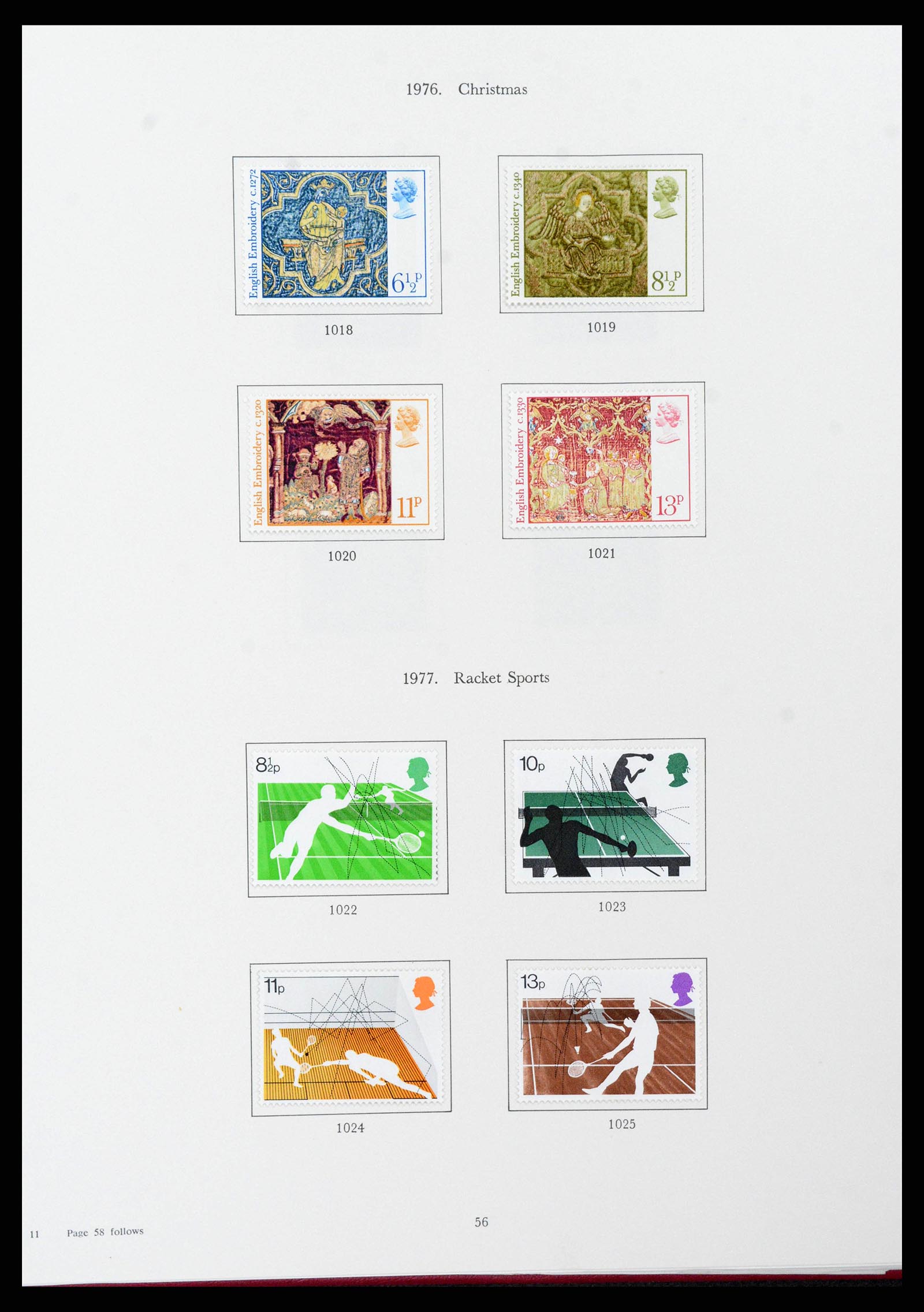 38275 0058 - Postzegelverzameling 38275 Engeland 1840-1983.
