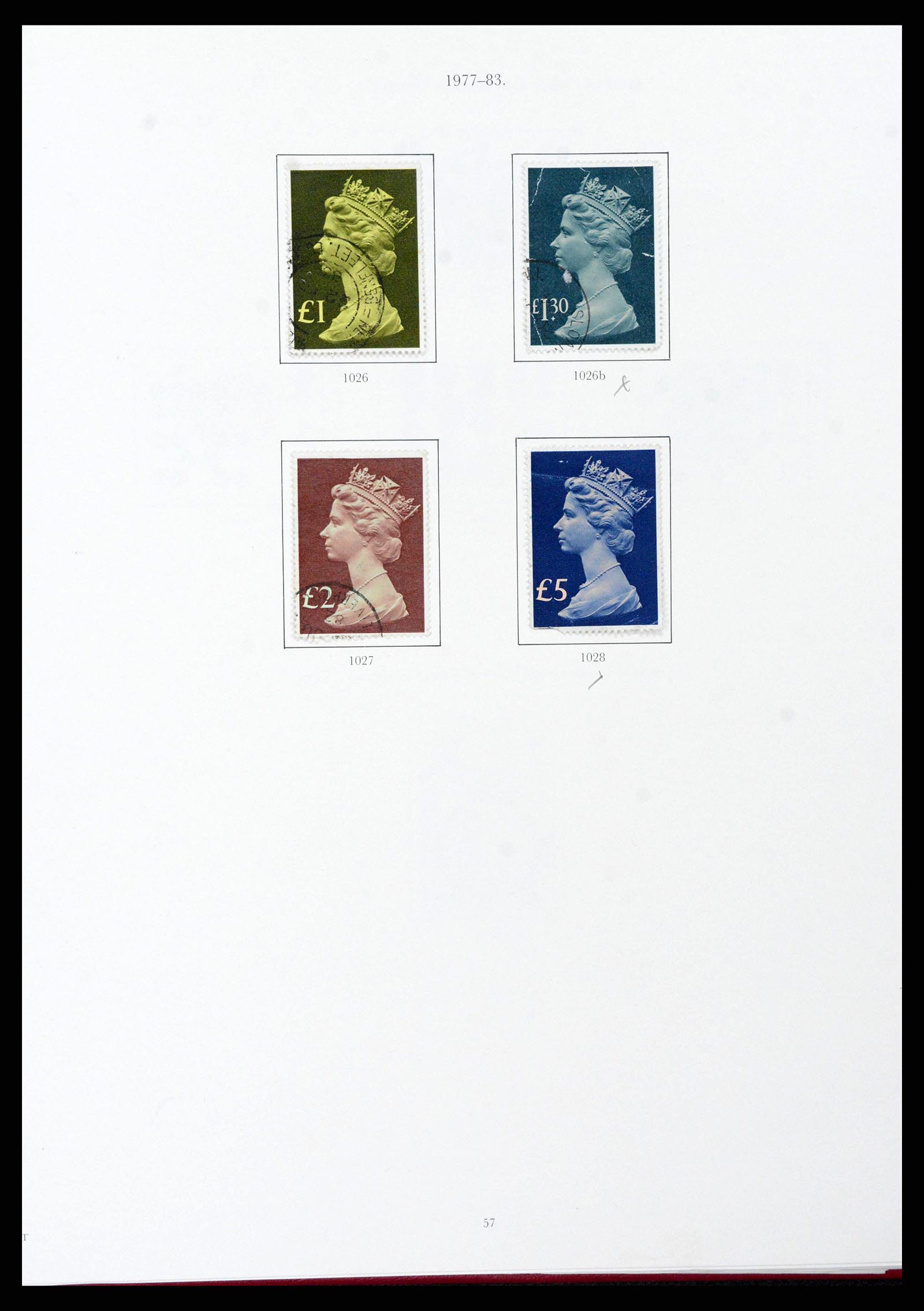 38275 0059 - Postzegelverzameling 38275 Engeland 1840-1983.