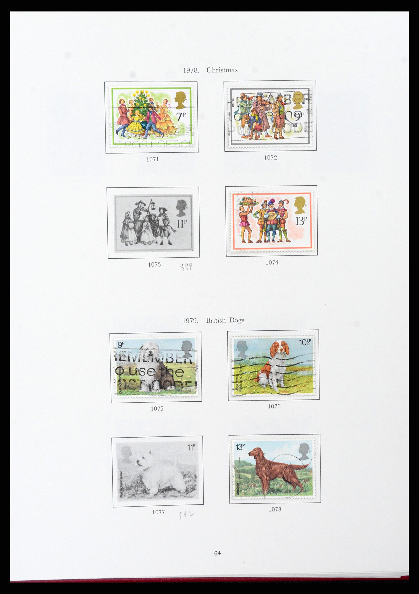38275 0066 - Stamp collection 38275 Great Britain 1840-1983.