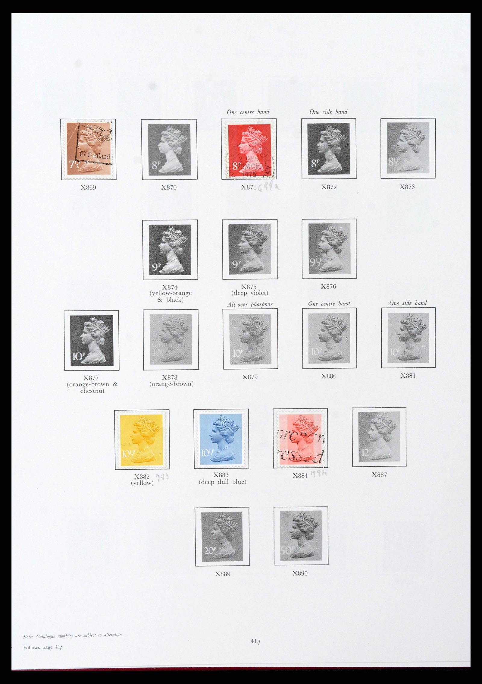 38275 0071 - Stamp collection 38275 Great Britain 1840-1983.