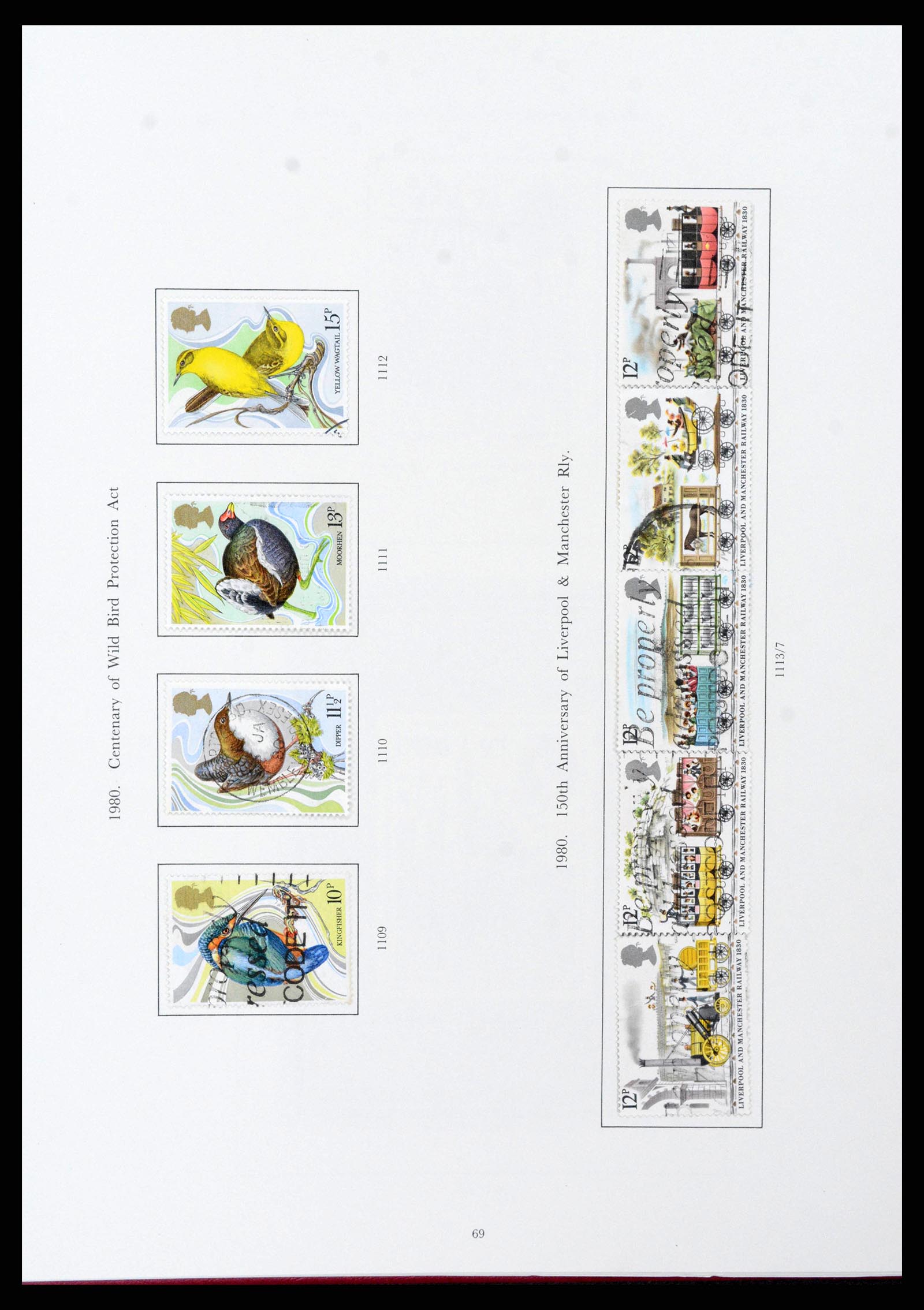 38275 0072 - Stamp collection 38275 Great Britain 1840-1983.