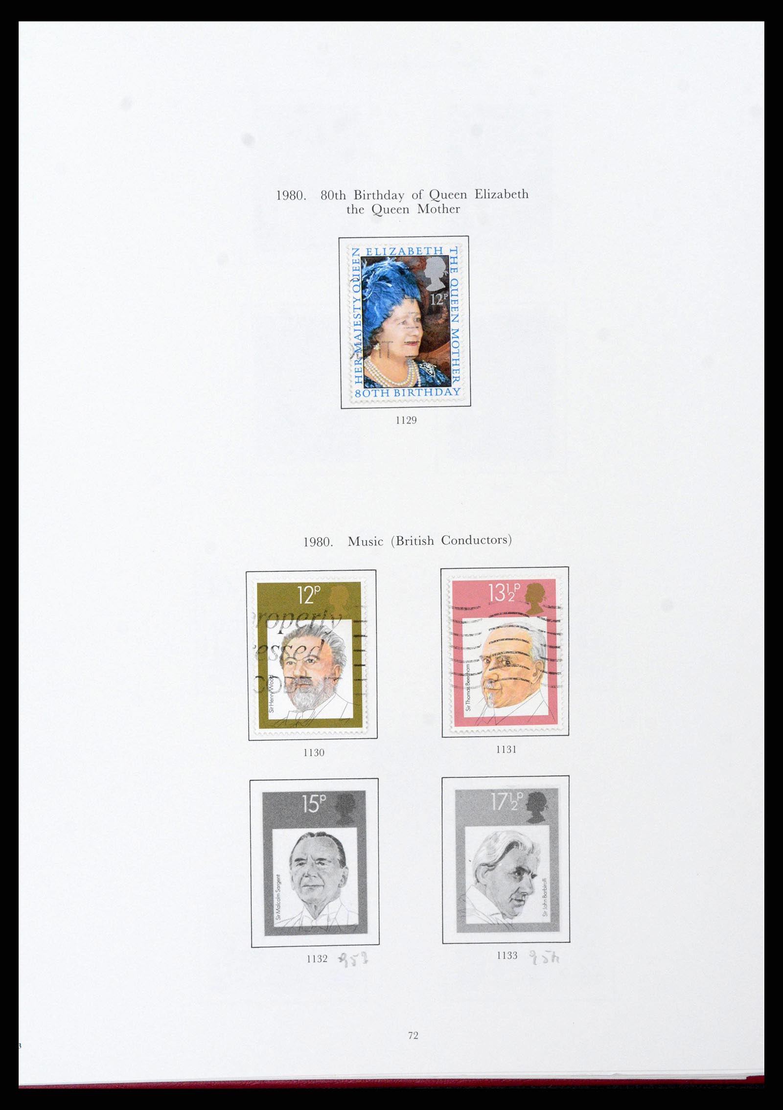 38275 0075 - Stamp collection 38275 Great Britain 1840-1983.