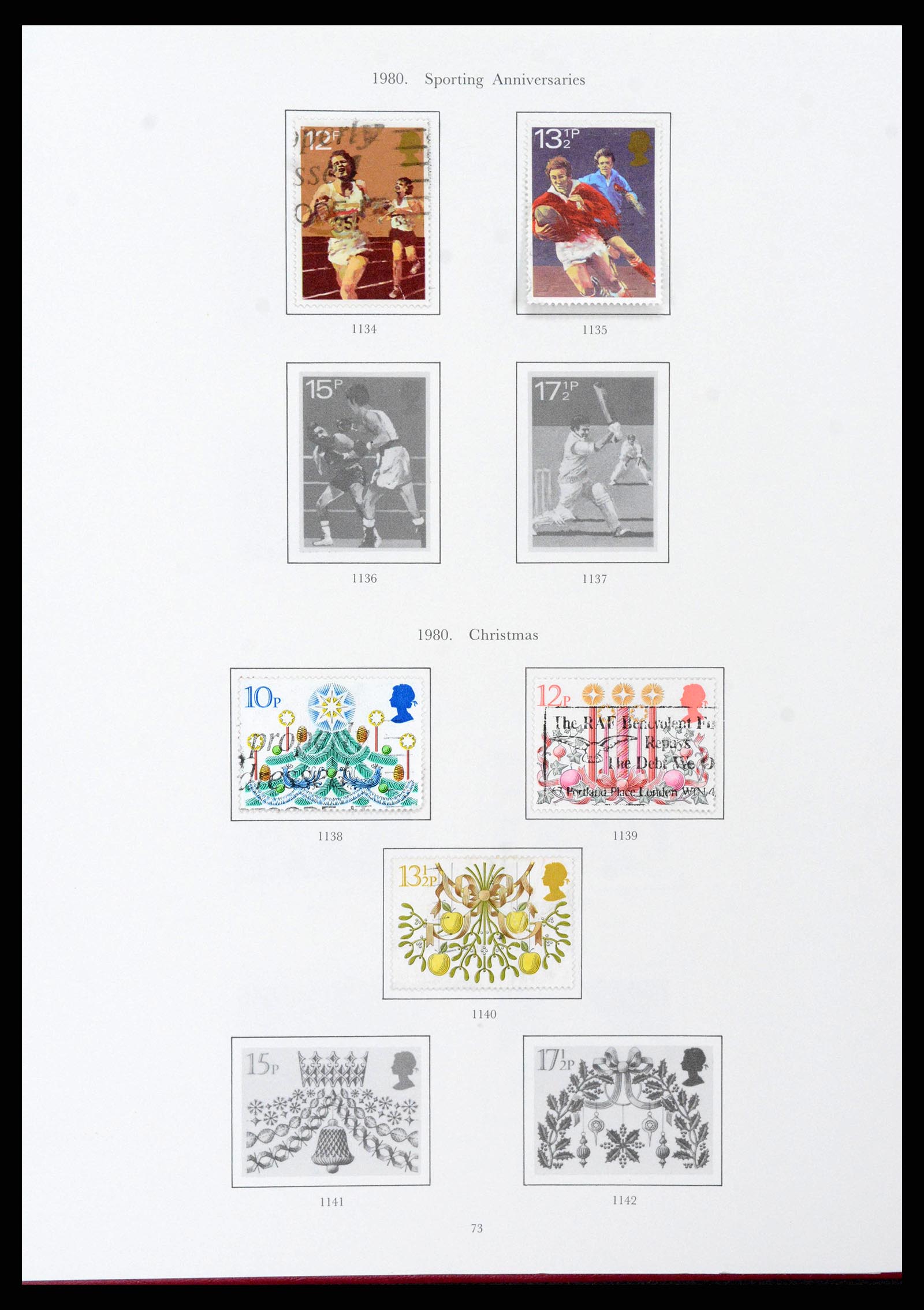 38275 0076 - Stamp collection 38275 Great Britain 1840-1983.