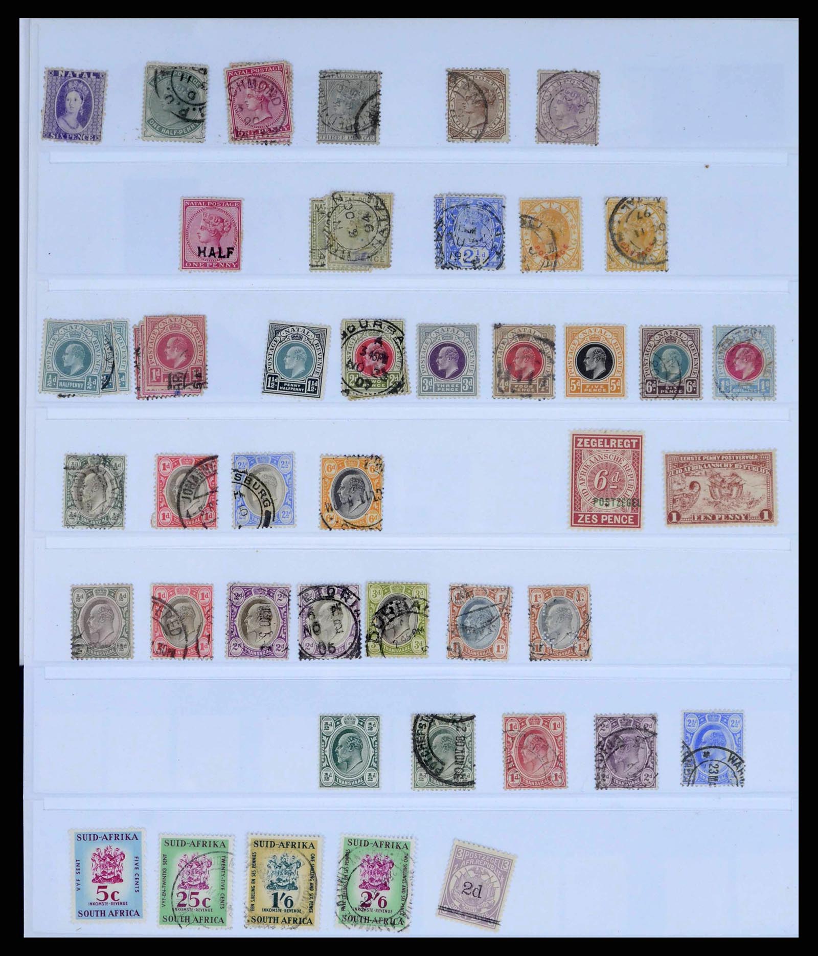 38277 0004 - Stamp collection 38277 British colonies 1860-1980.