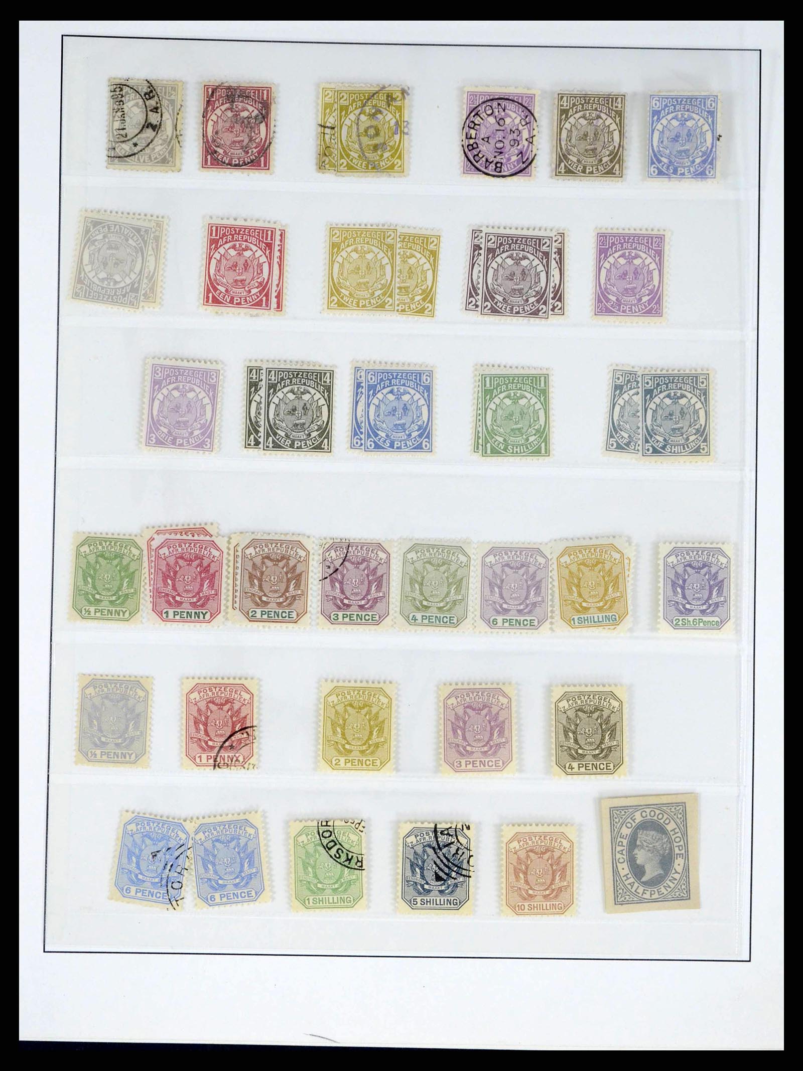 38277 0006 - Stamp collection 38277 British colonies 1860-1980.