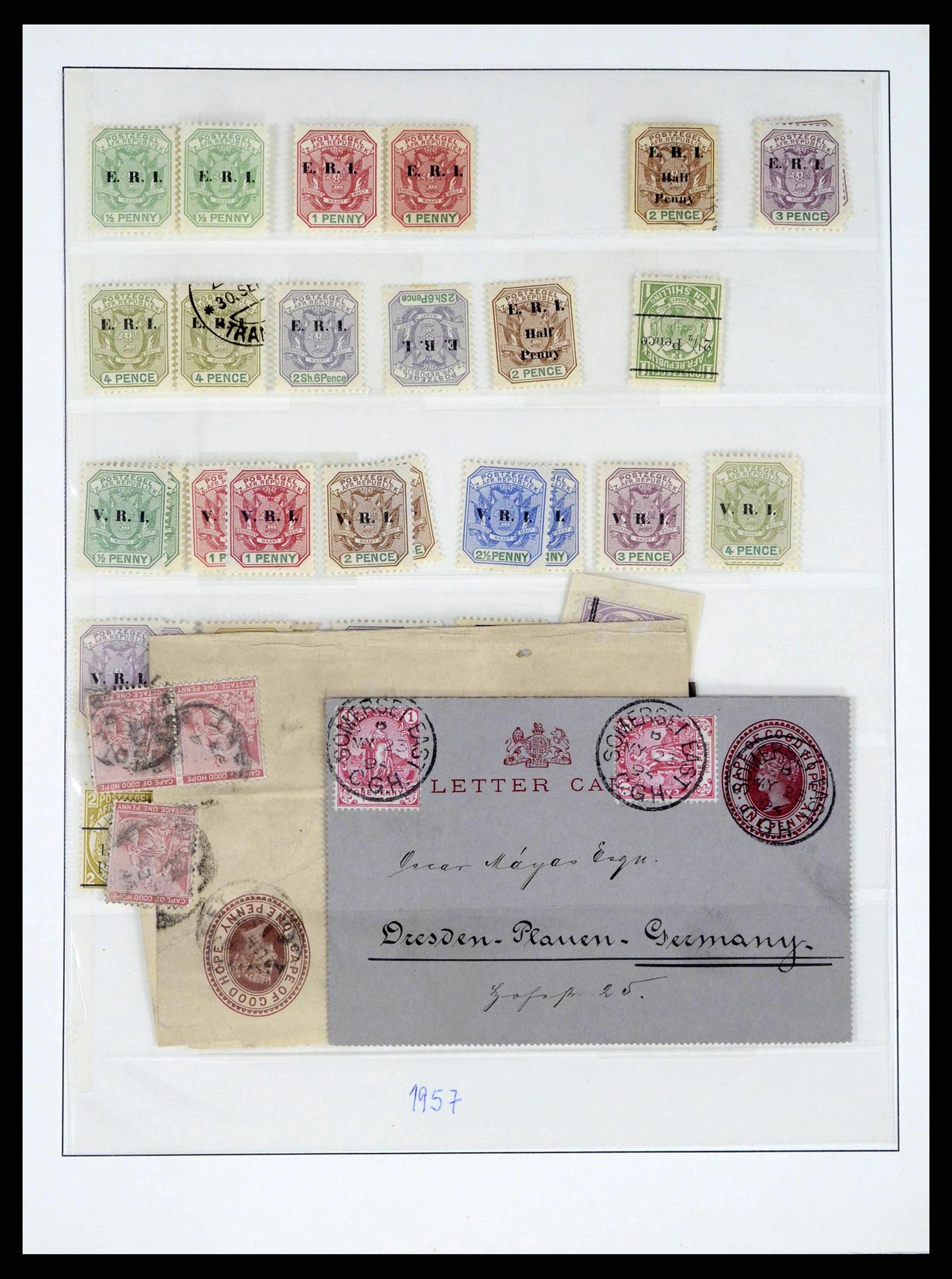 38277 0007 - Stamp collection 38277 British colonies 1860-1980.