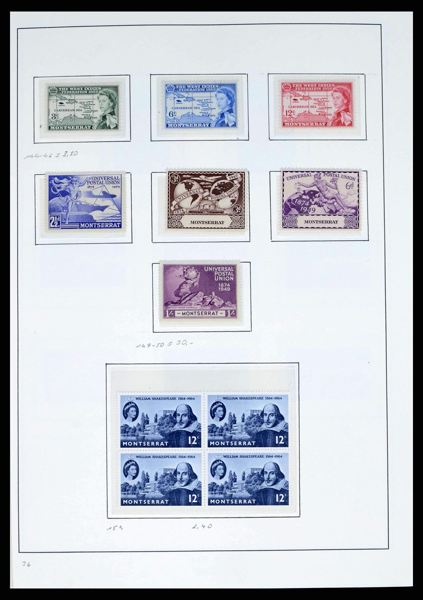 38277 0010 - Stamp collection 38277 British colonies 1860-1980.