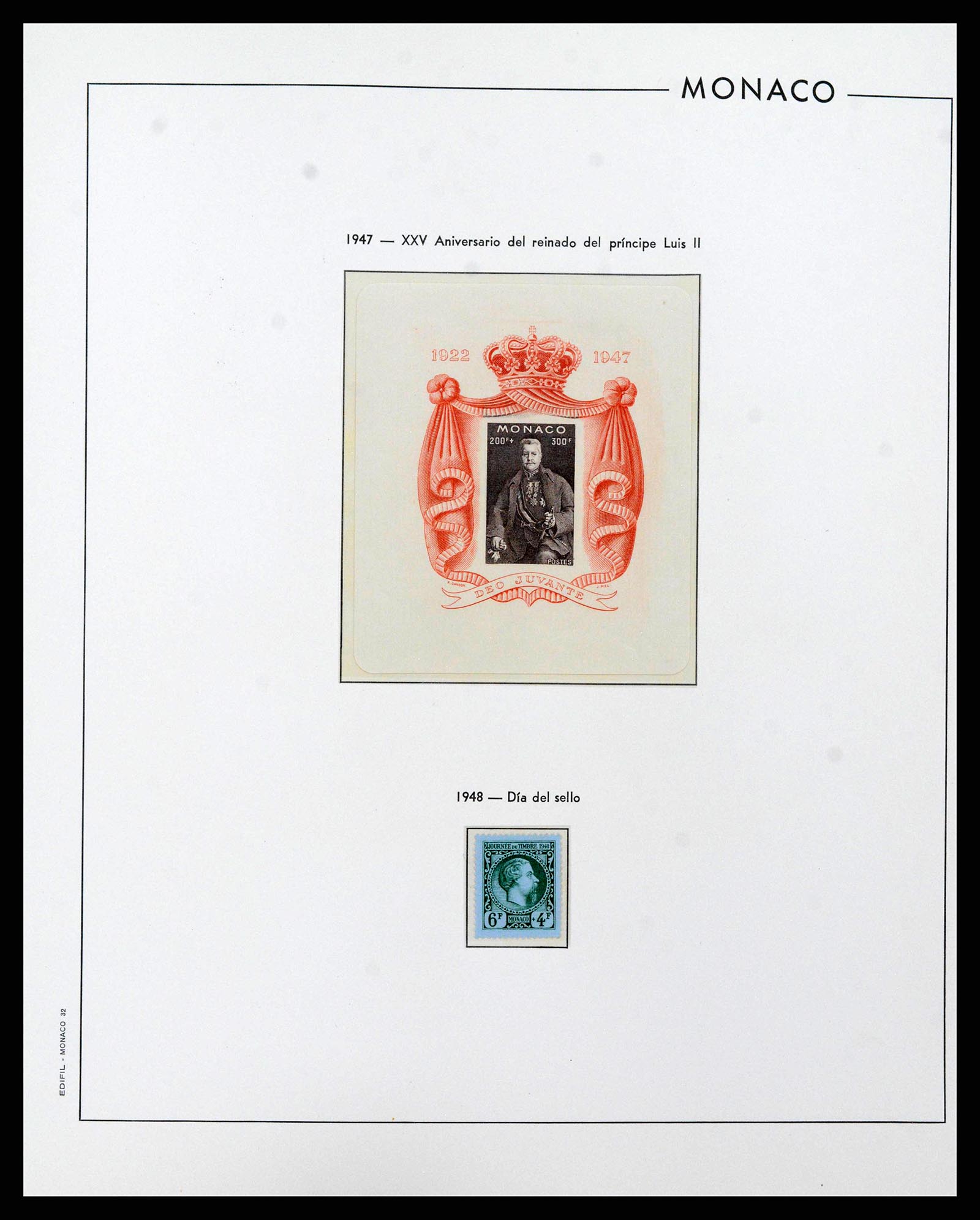 38283 0031 - Stamp collection 38283 Monaco 1885-1989.