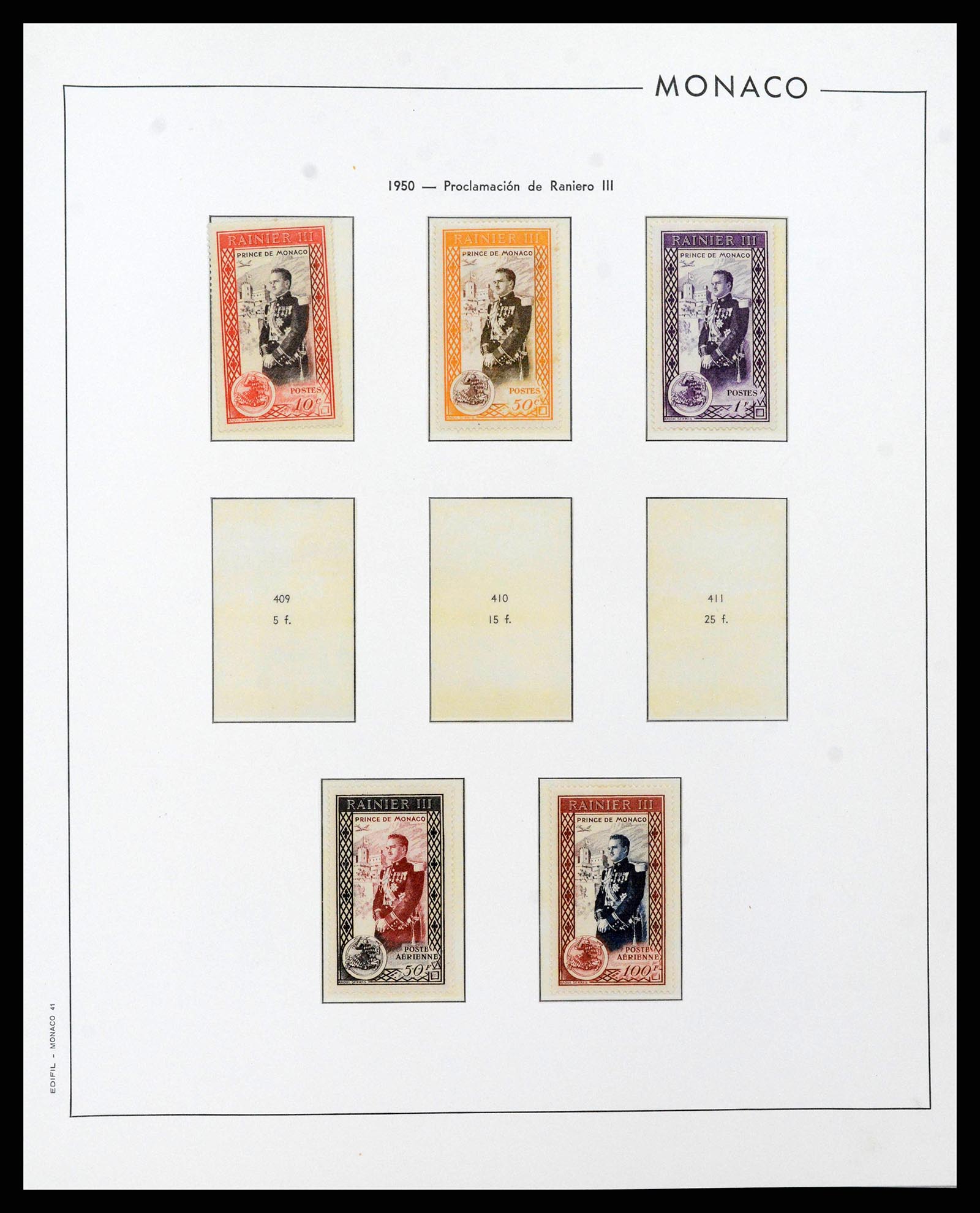 38283 0038 - Stamp collection 38283 Monaco 1885-1989.