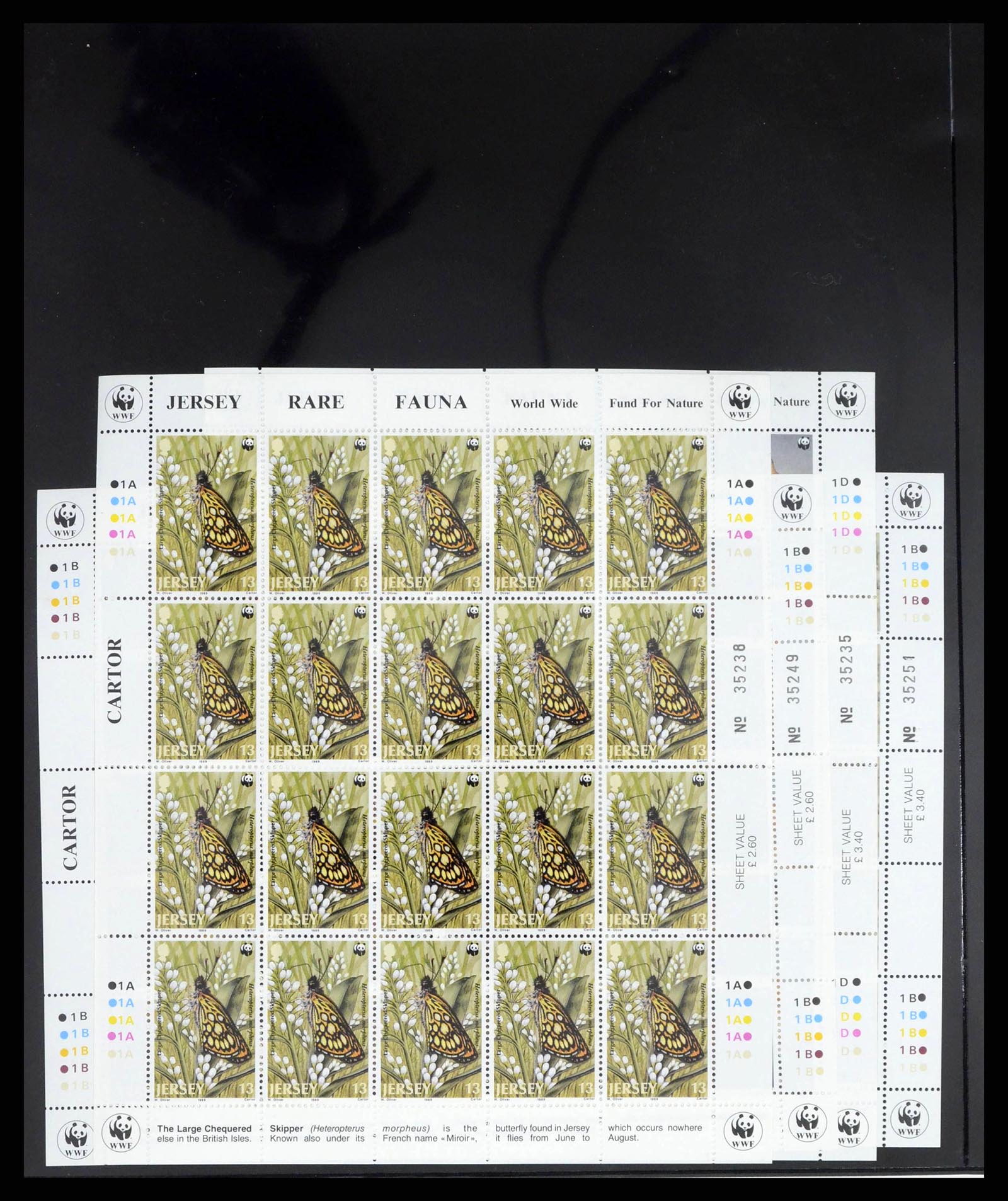 38284 0018 - Postzegelverzameling 38284 Jersey 1975-2000.