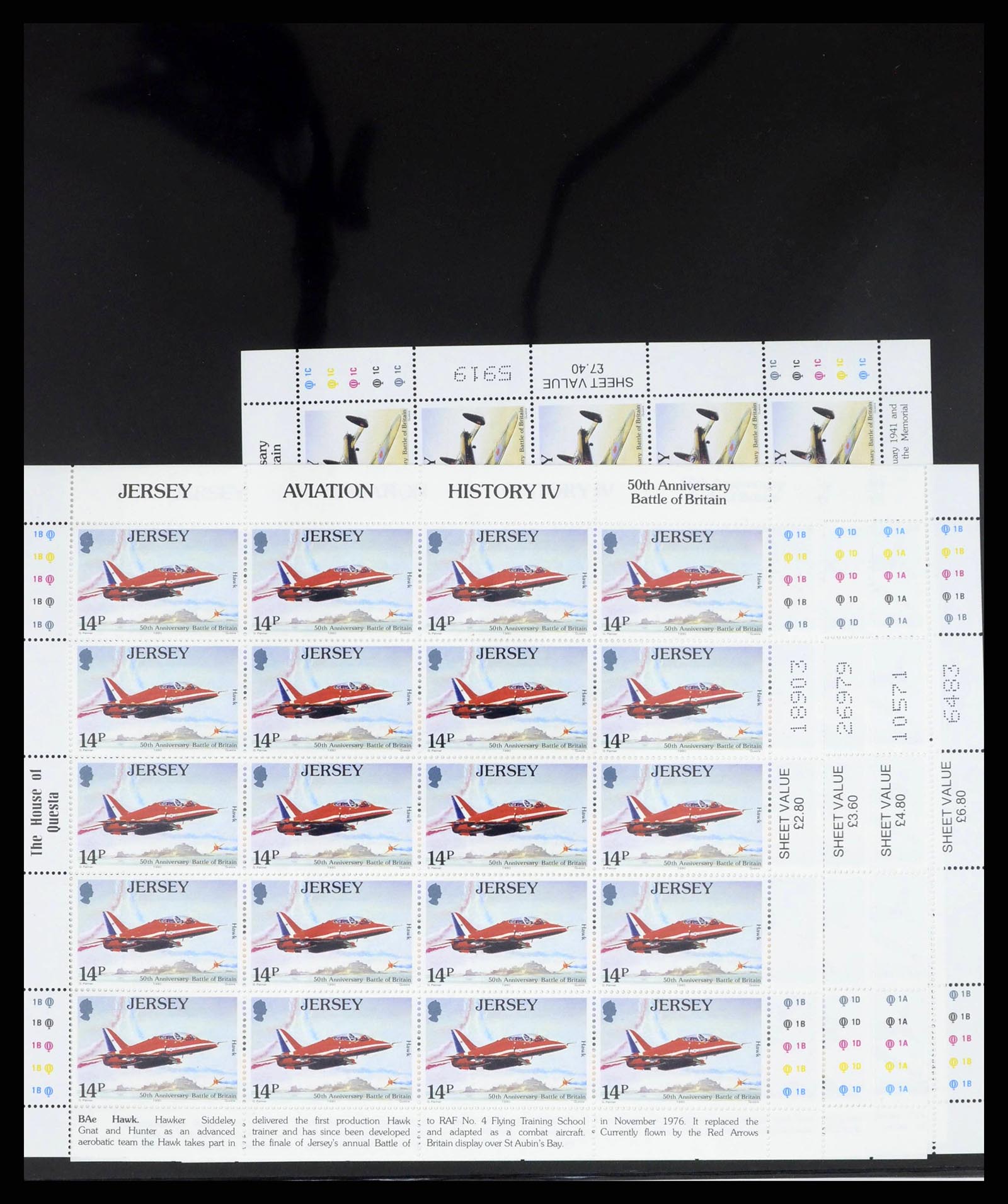 38284 0020 - Postzegelverzameling 38284 Jersey 1975-2000.