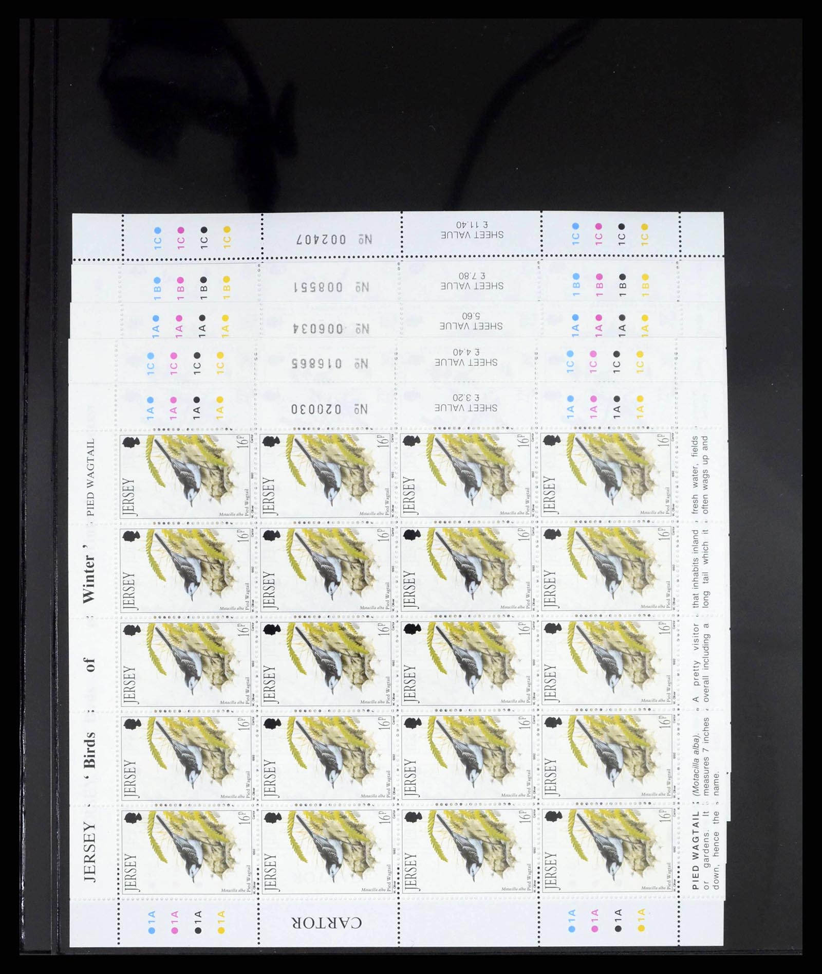 38284 0022 - Postzegelverzameling 38284 Jersey 1975-2000.