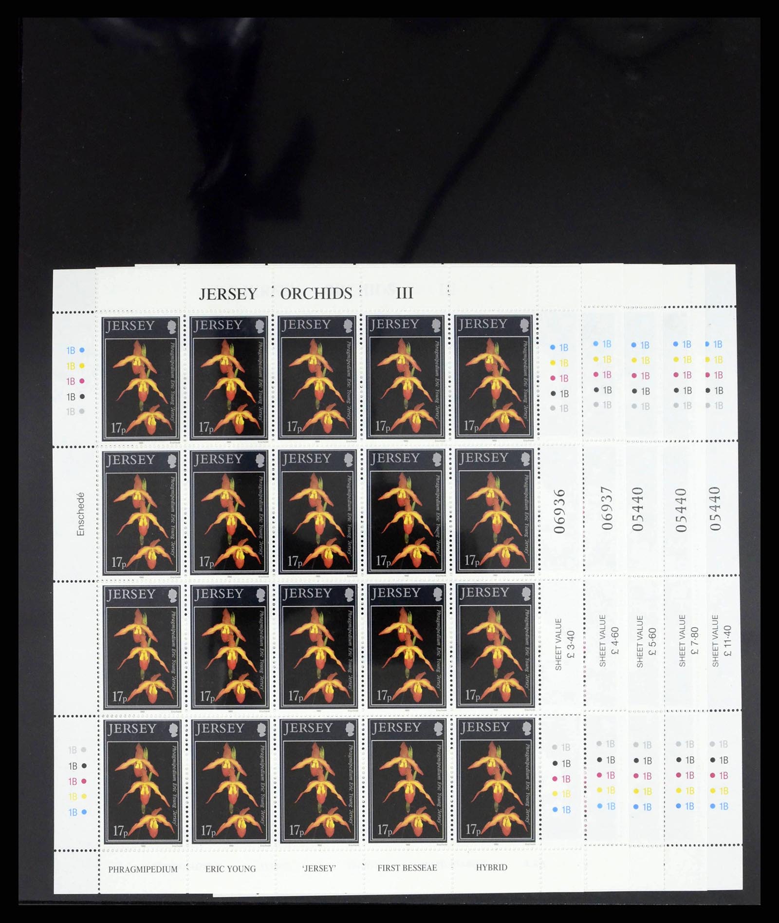 38284 0023 - Postzegelverzameling 38284 Jersey 1975-2000.