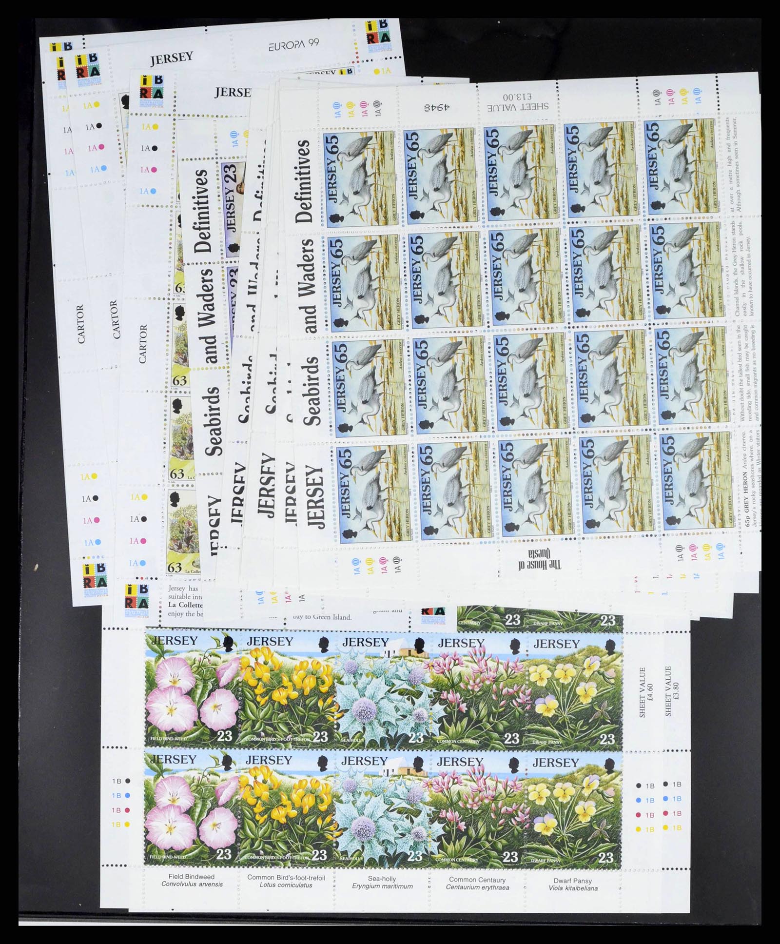 38284 0029 - Postzegelverzameling 38284 Jersey 1975-2000.