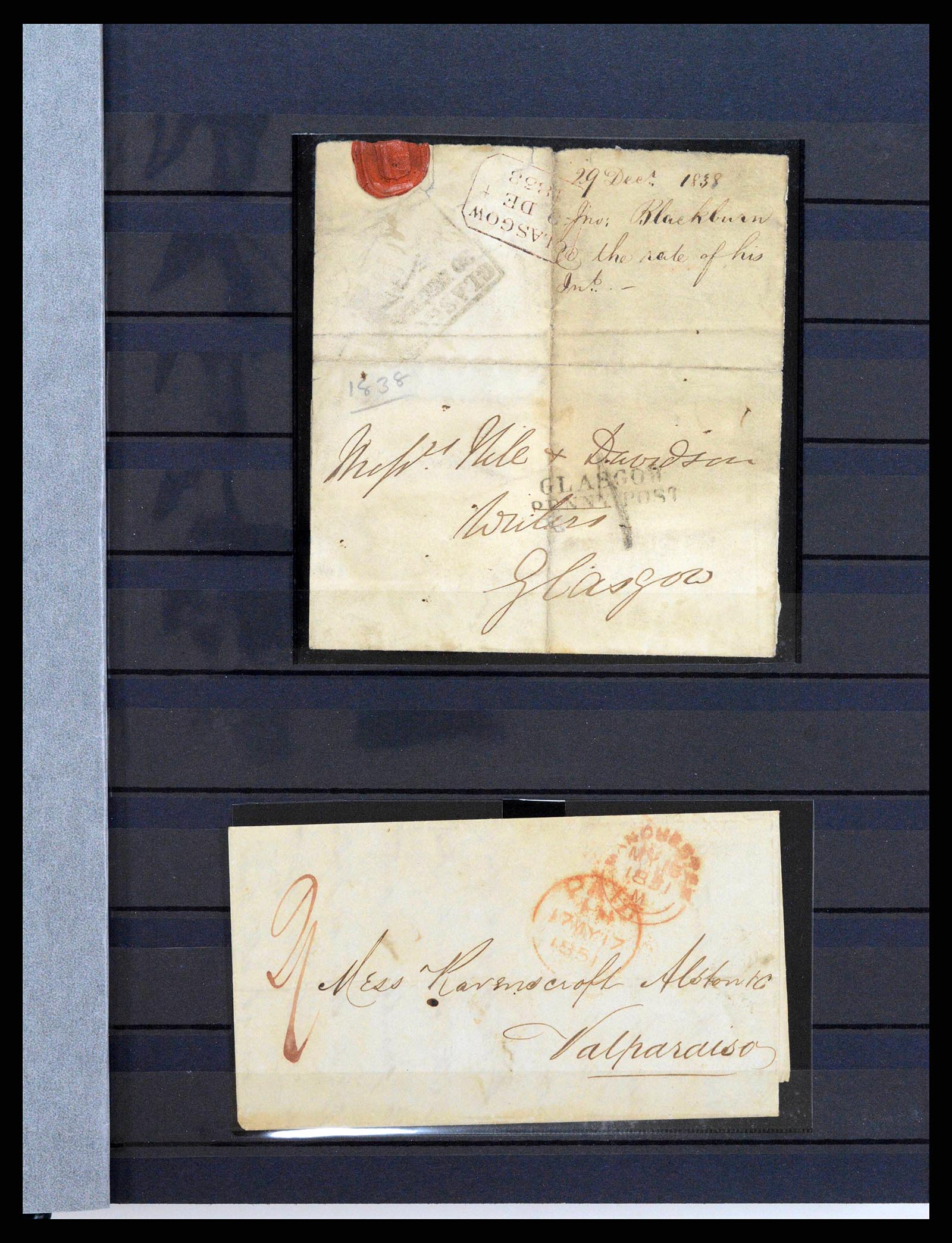 38290 0001 - Postzegelverzameling 38290 Engeland 1840-1900.