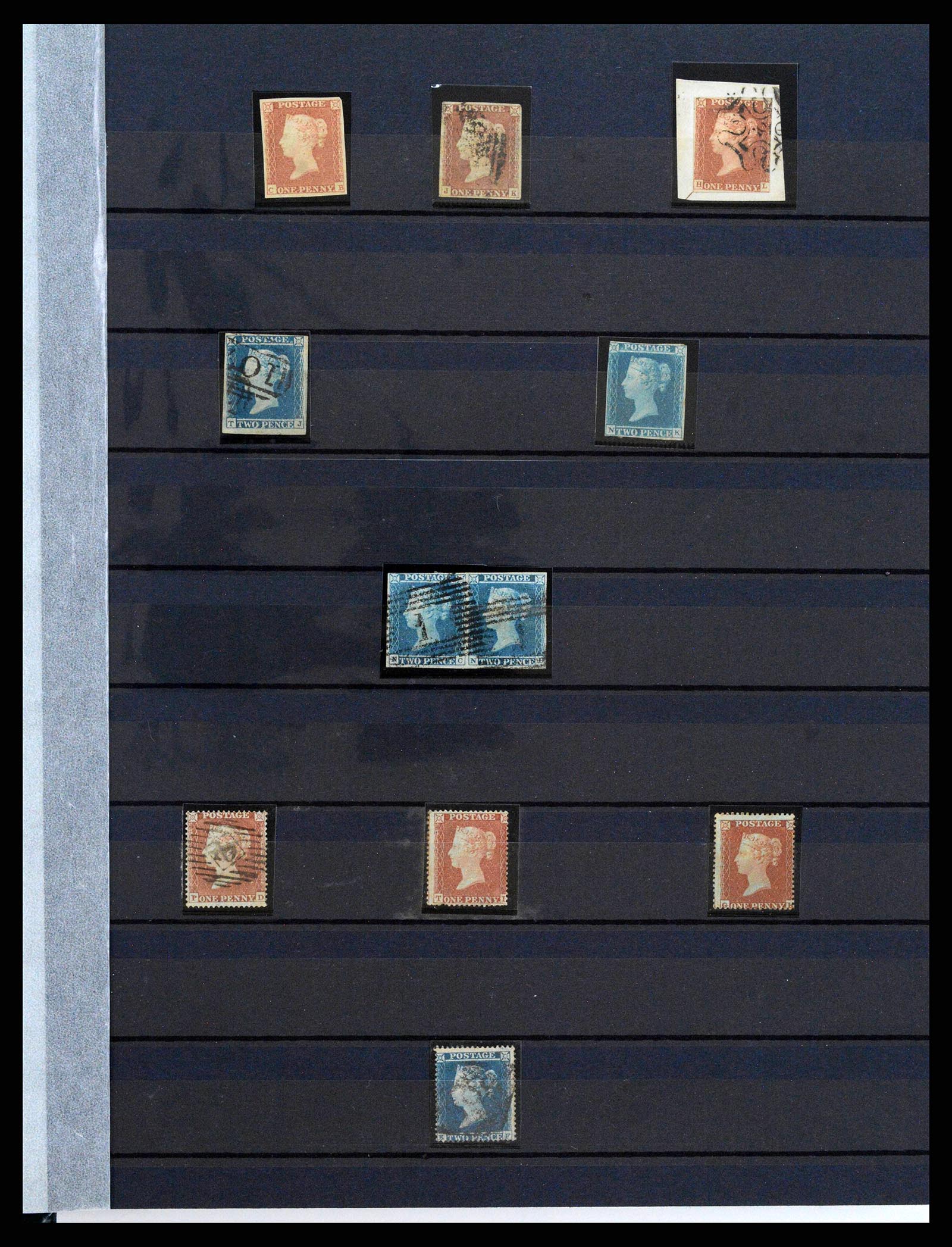 38290 0005 - Postzegelverzameling 38290 Engeland 1840-1900.