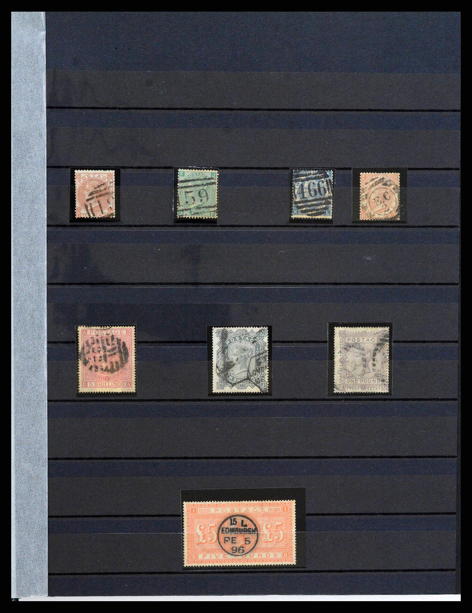 38290 0010 - Postzegelverzameling 38290 Engeland 1840-1900.